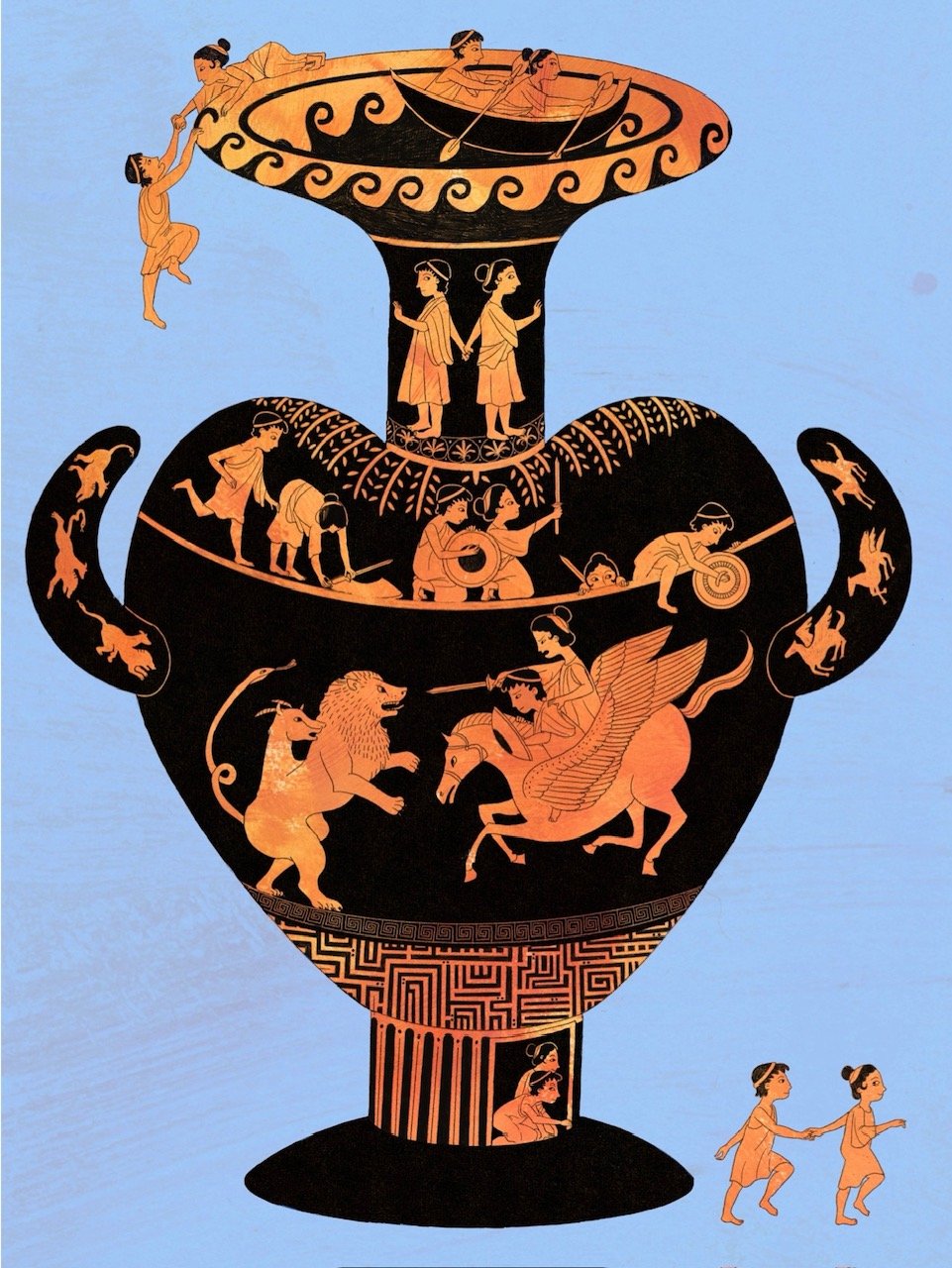 Journey Through a Greek Vase
