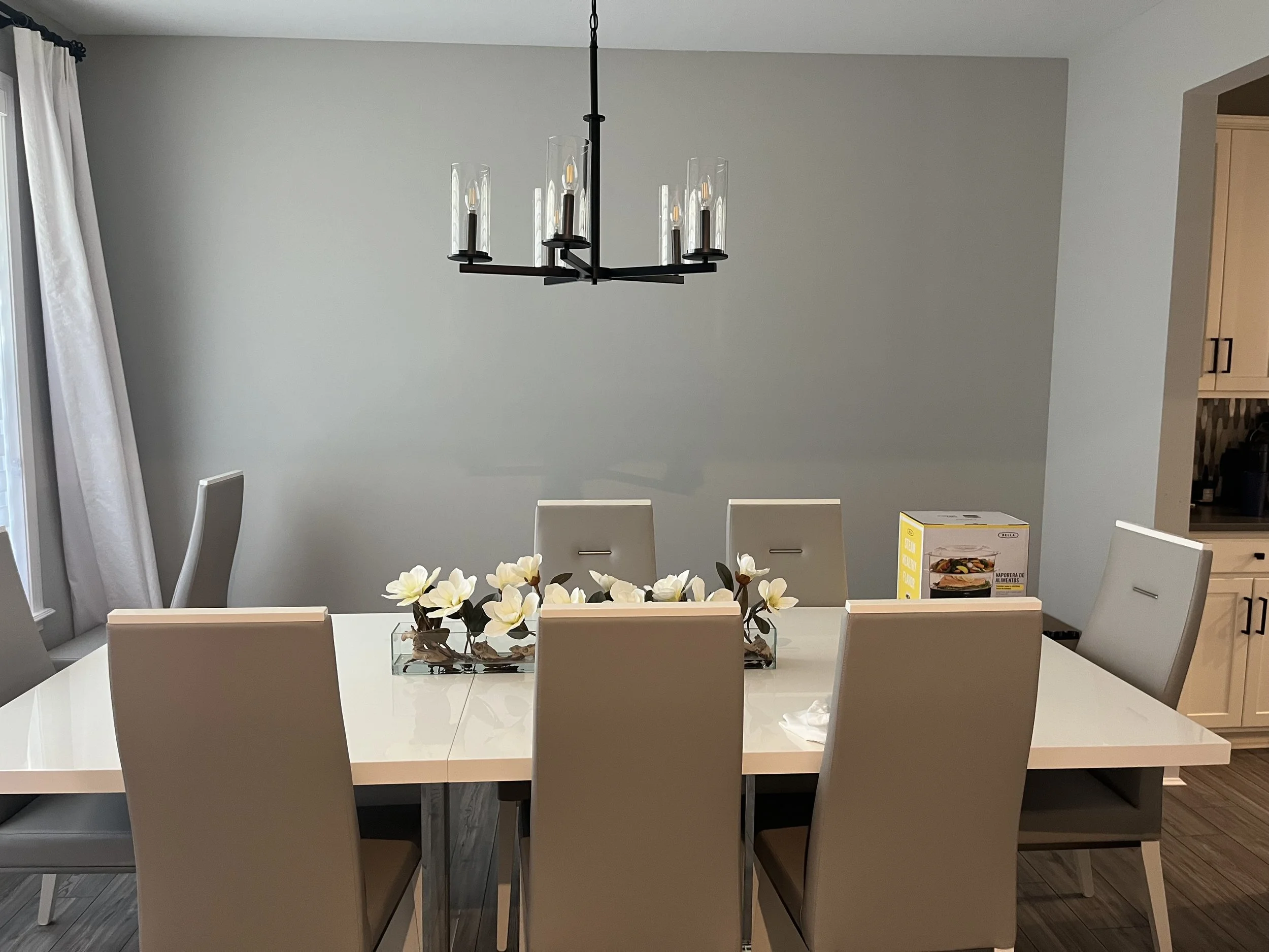 Before image of outdated finishes in a Cincinnati, Ohio interior living space.