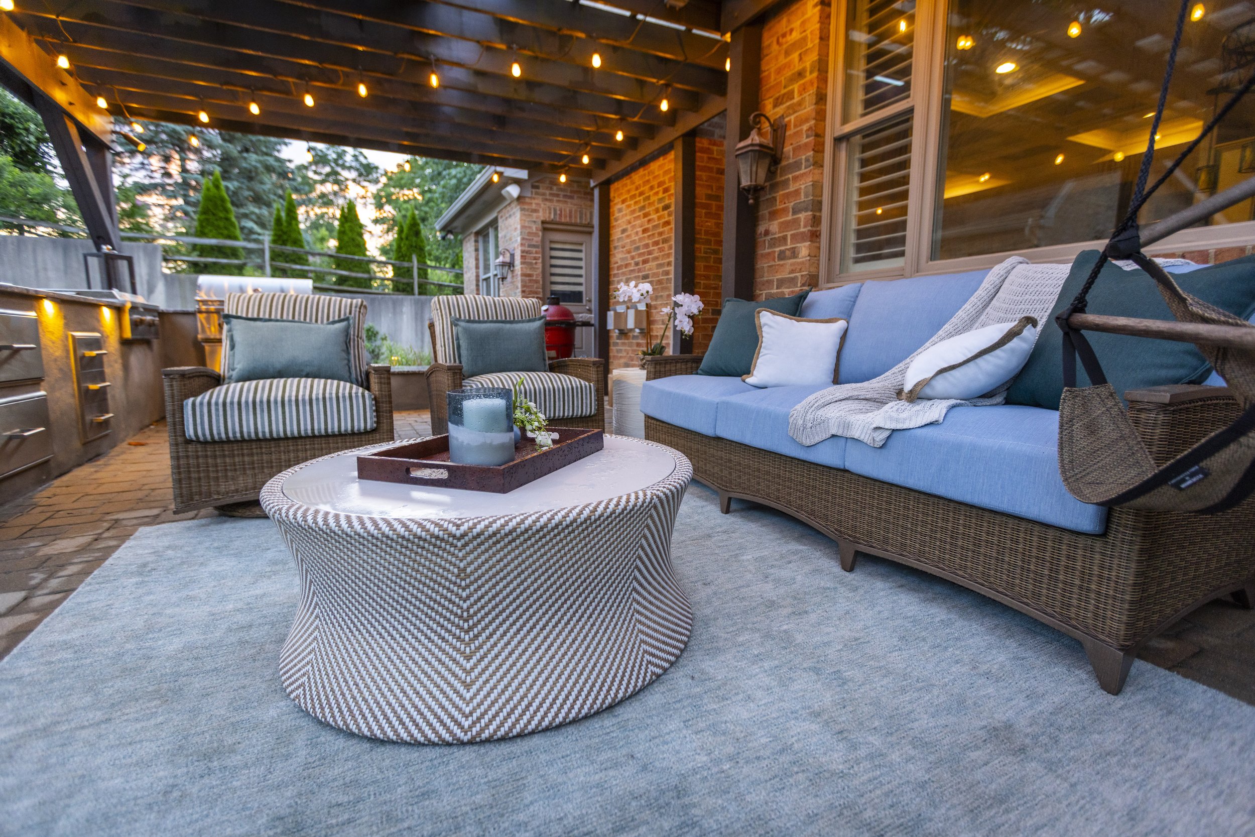 Small-Space Luxury Outdoor Living & Furniture Design | Cincinnati, Ohio