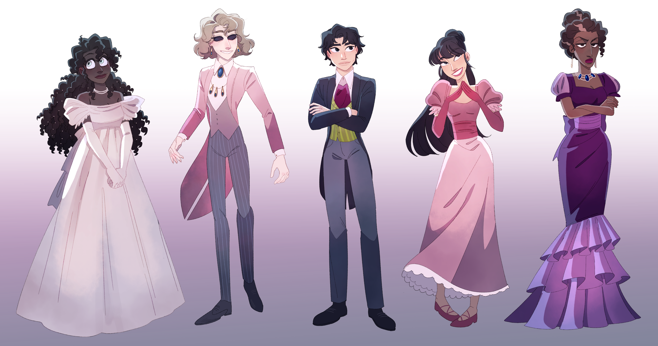 The Blind Prince Character Lineup