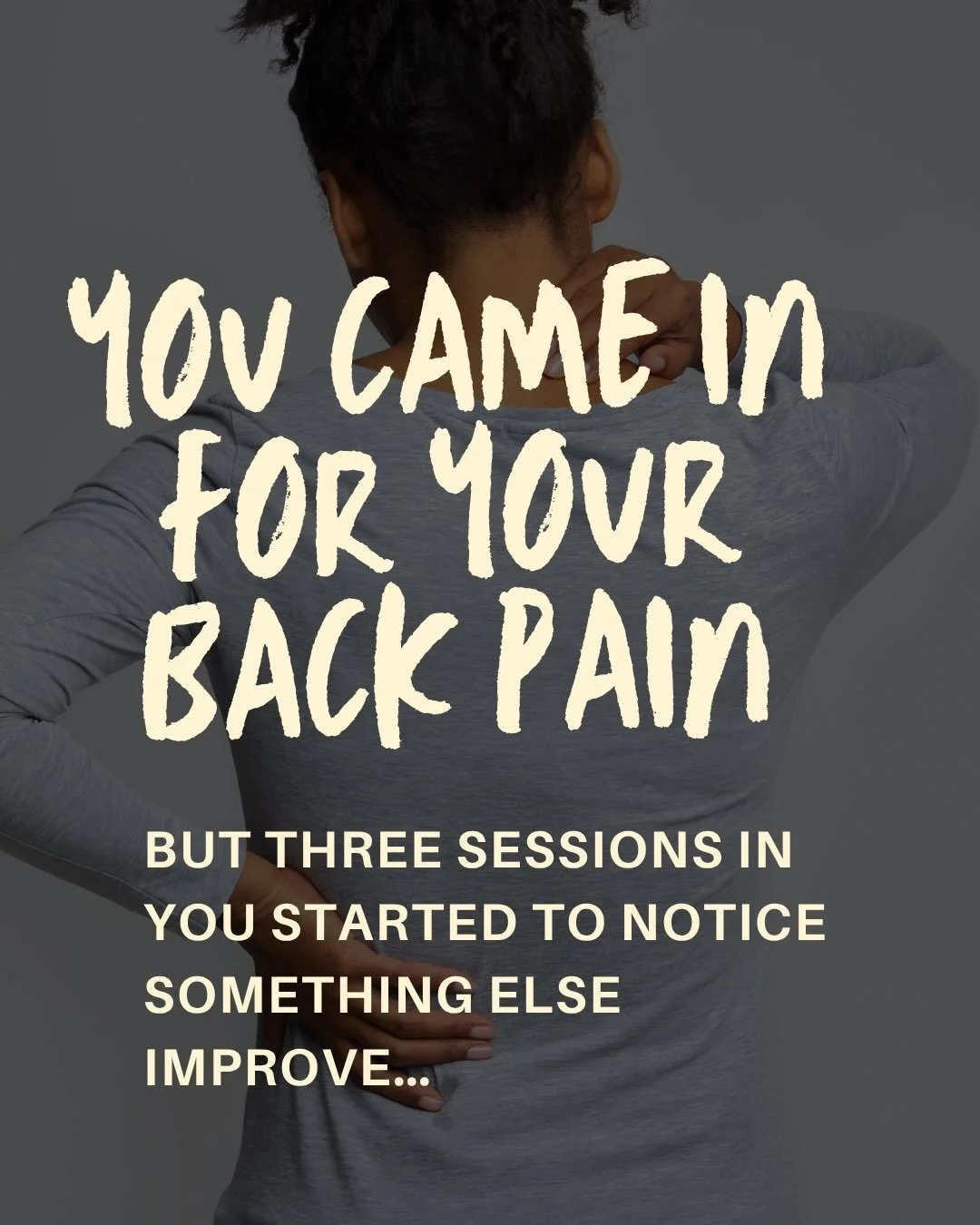 You booked for your back pain. But didn&rsquo;t expect this 👇

Feel the difference for yourself? Book your session &mdash; link in bio 📍

#PhillyAcupuncture #NervousSystemHealth #AlmaAcupuncture #PainReliefPhilly #BetterSleep DeepSleep
