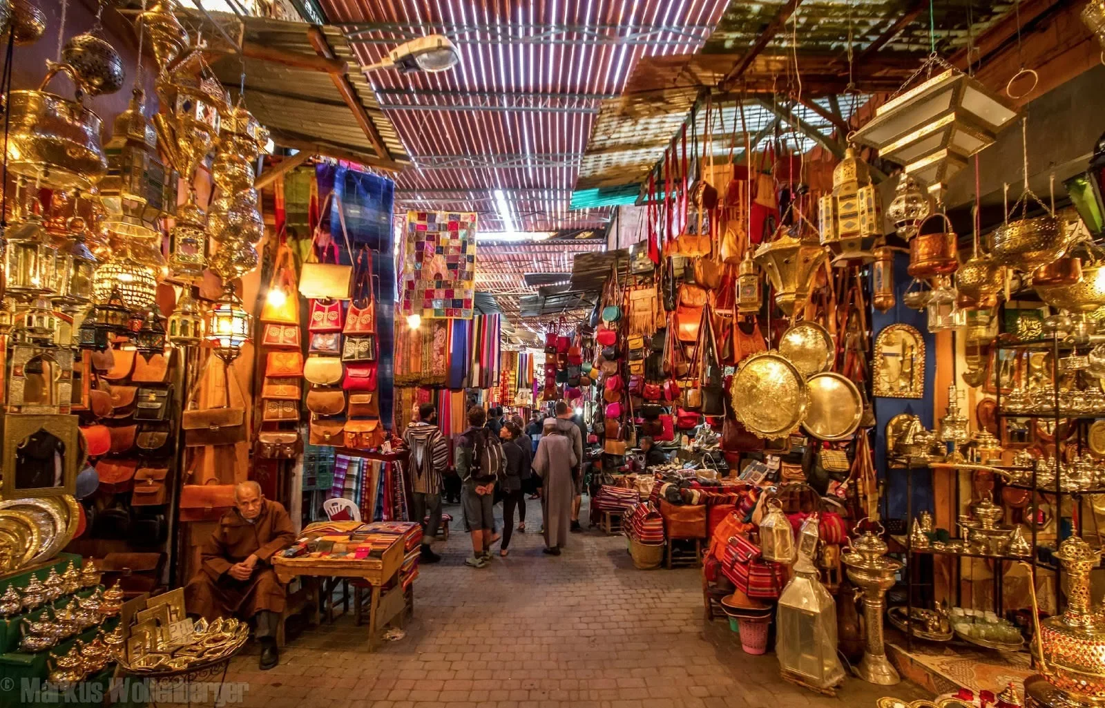 Souk in Marrakech