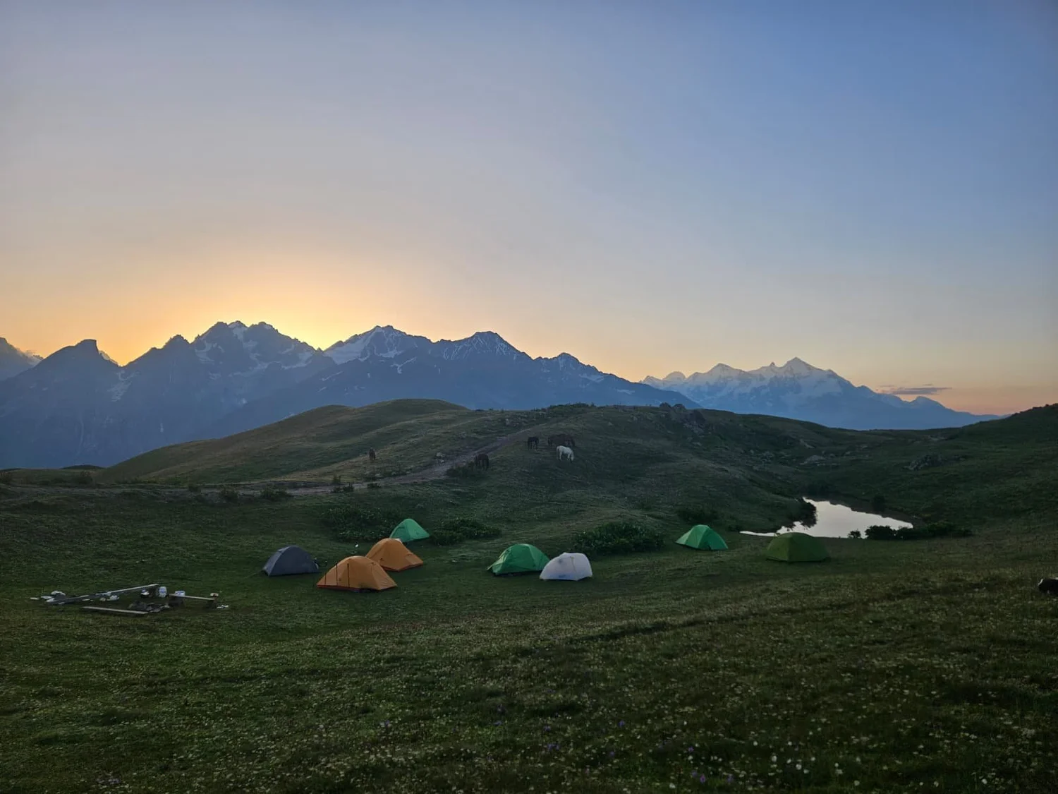 Ushguli → Khalde