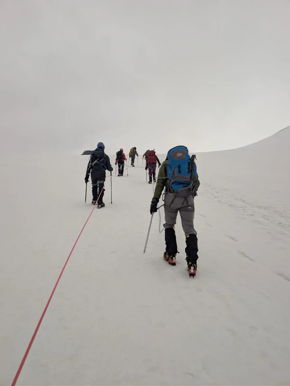 Van hiker naar alpinist.