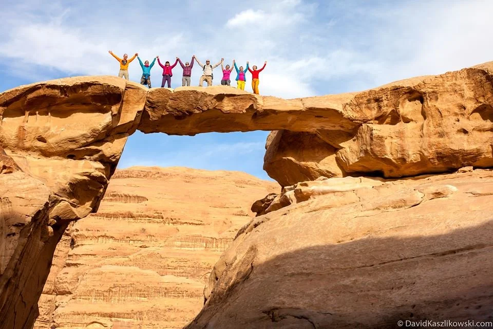 Burdah Rock Arch in Wadi Rum