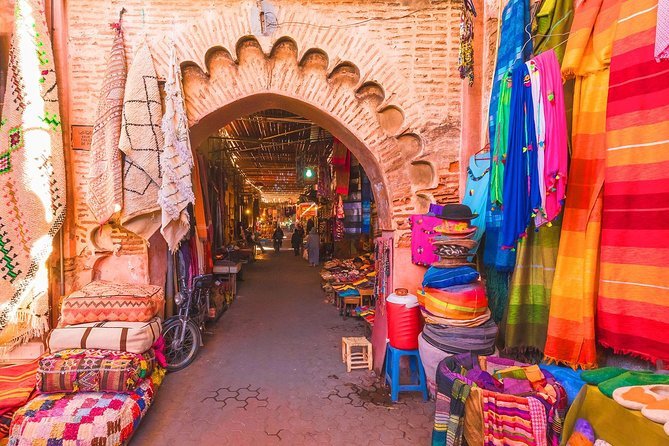 Kleurrijke straat in Marrakech