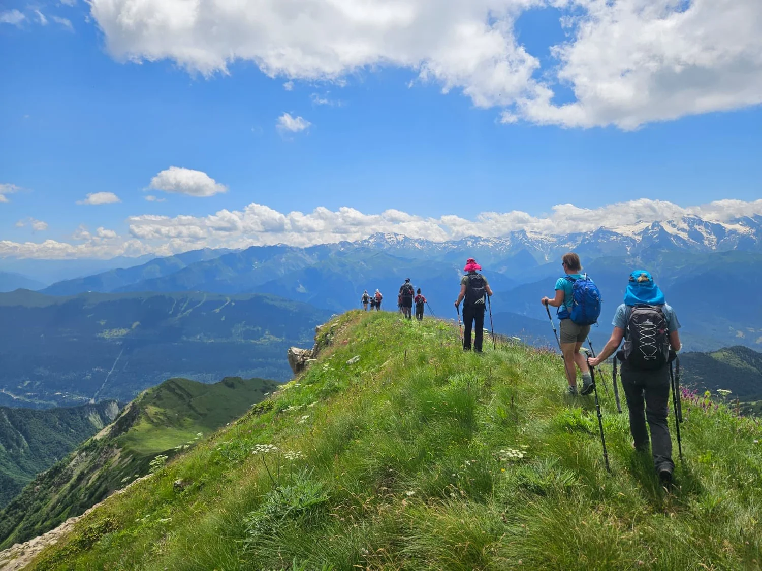 Wild Trails groep in Svaneti