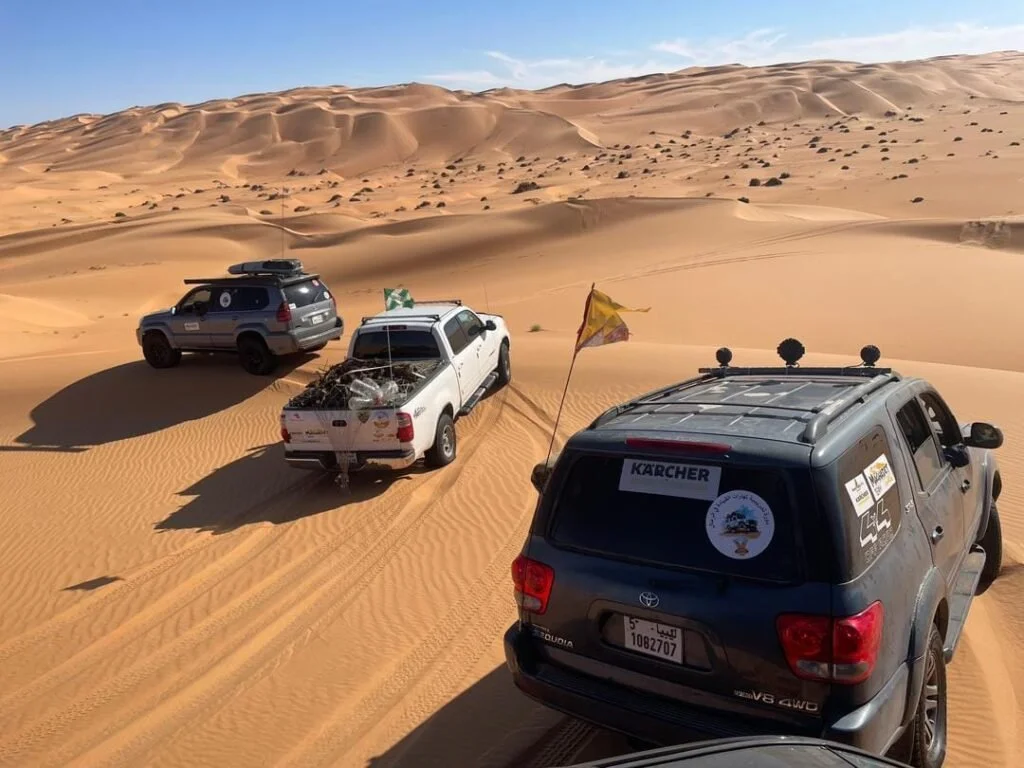 Jeeptour en kamelen in de Sahara