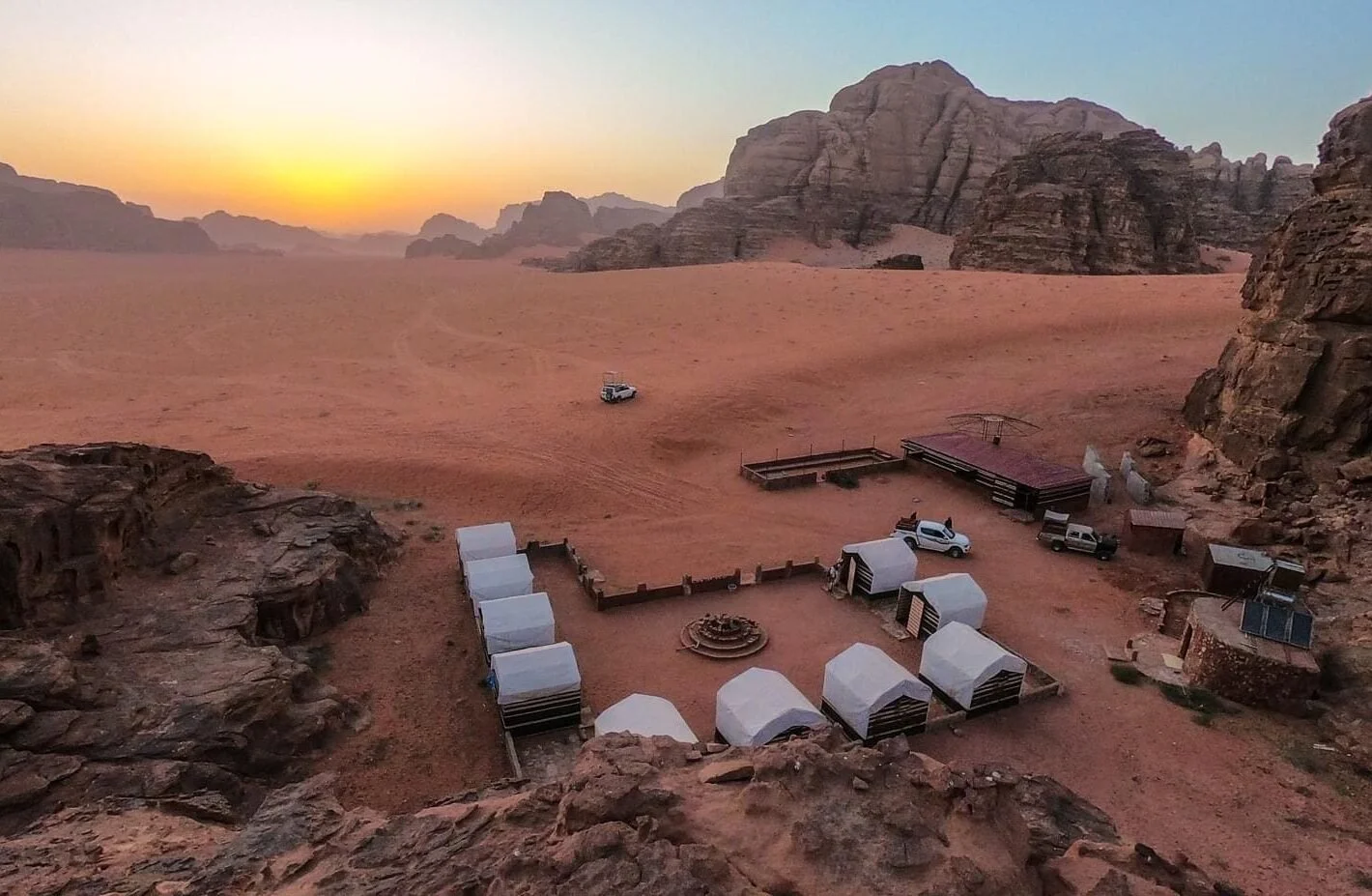 Overnachten in Wadi Rum