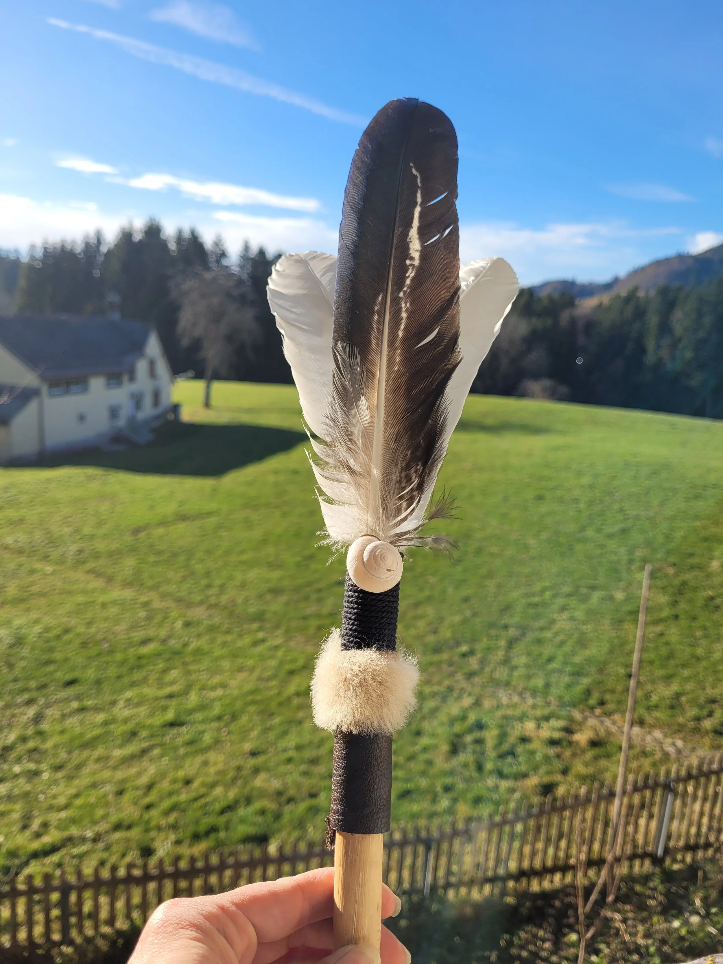 Seelenfächer – ein magisches Unikat für deine Räucherungen