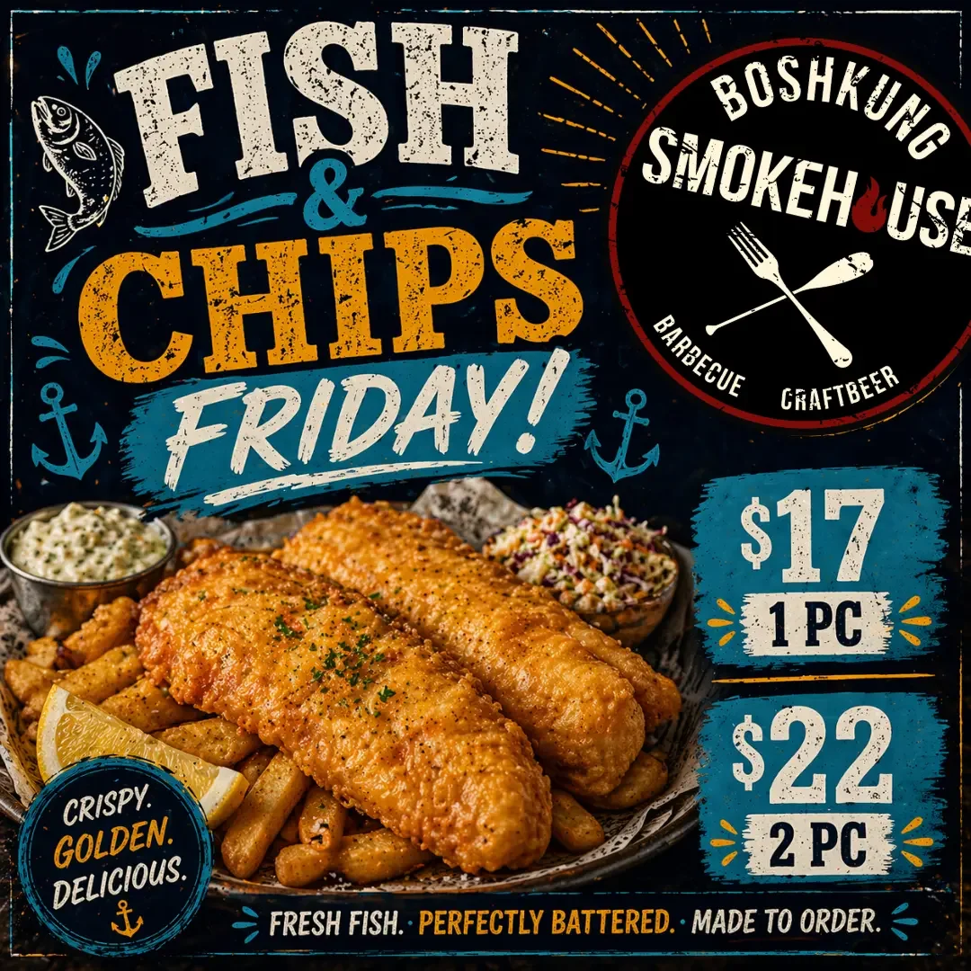 Friday Fish & Chips!