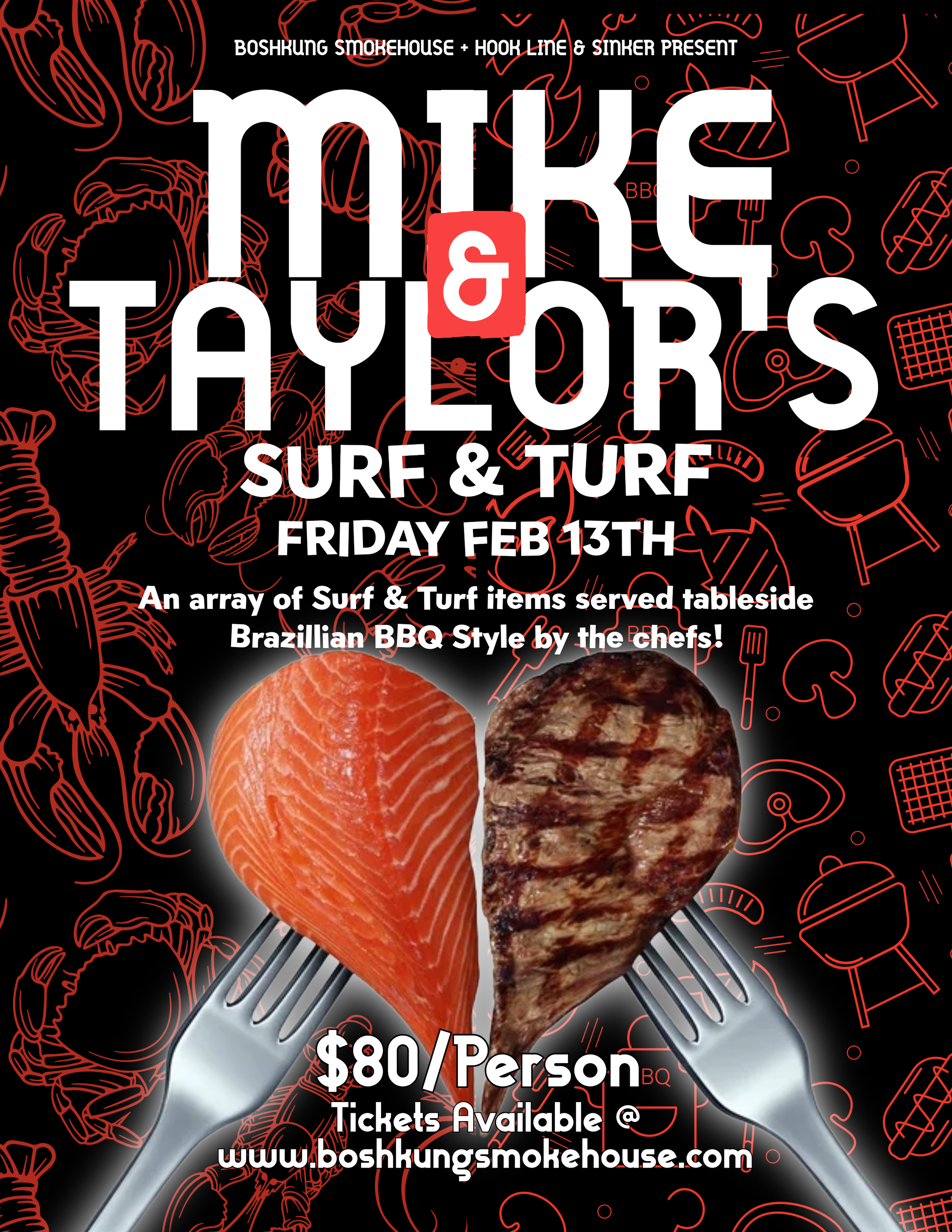 Mike & Taylor's Surf & Turf