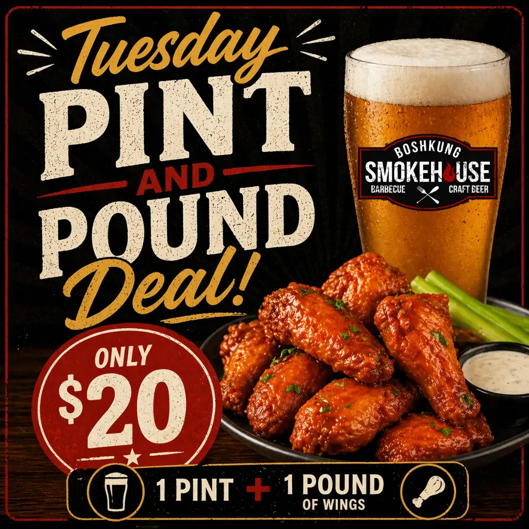 Pint & Pound When we start opening on tuesdays!