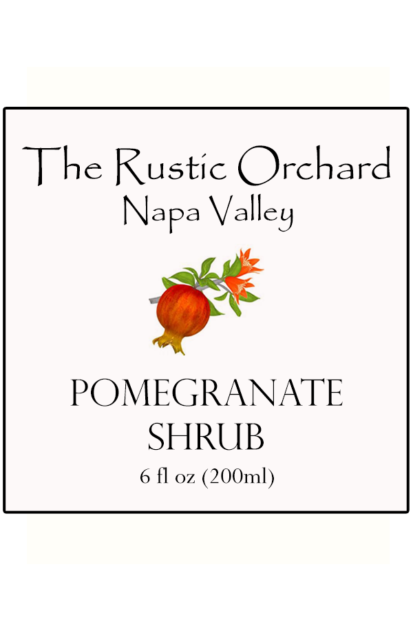 Pomegranate Shrub 6 oz