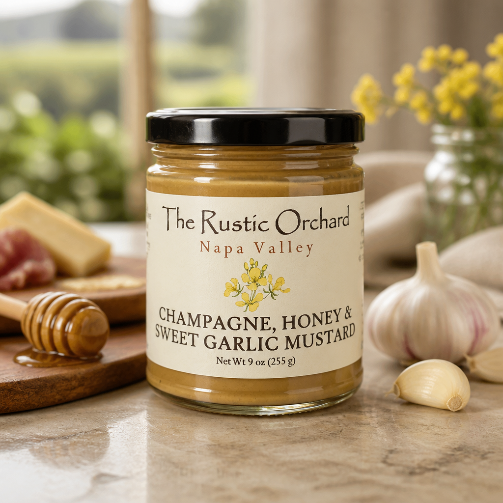 Champagne Honey & Sweet Garlic Mustard