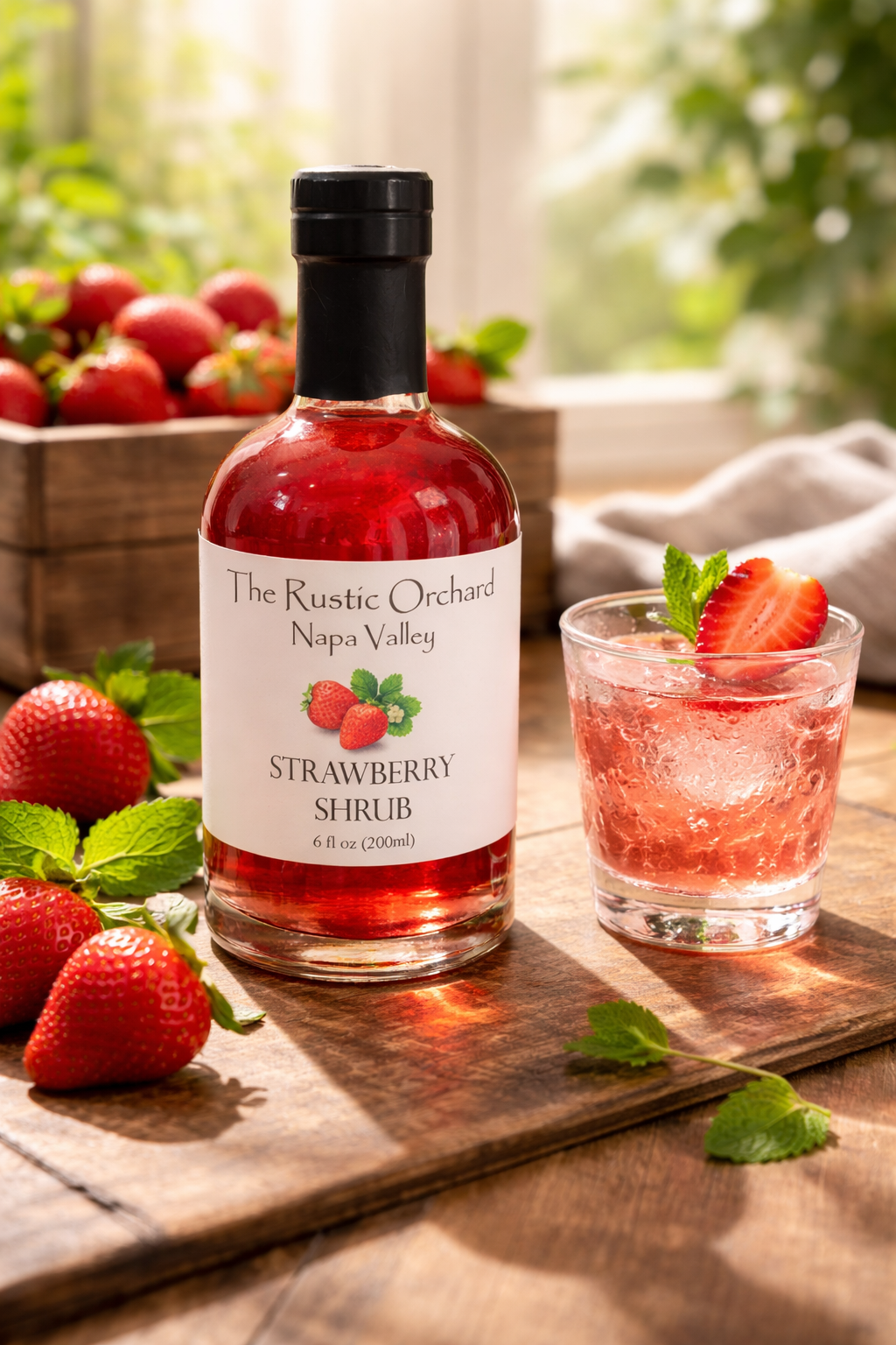 Strawberry Shrub 6oz