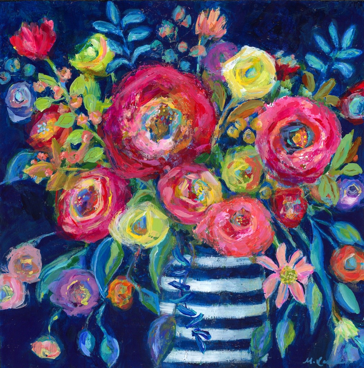 floral commission 12x12.jpeg