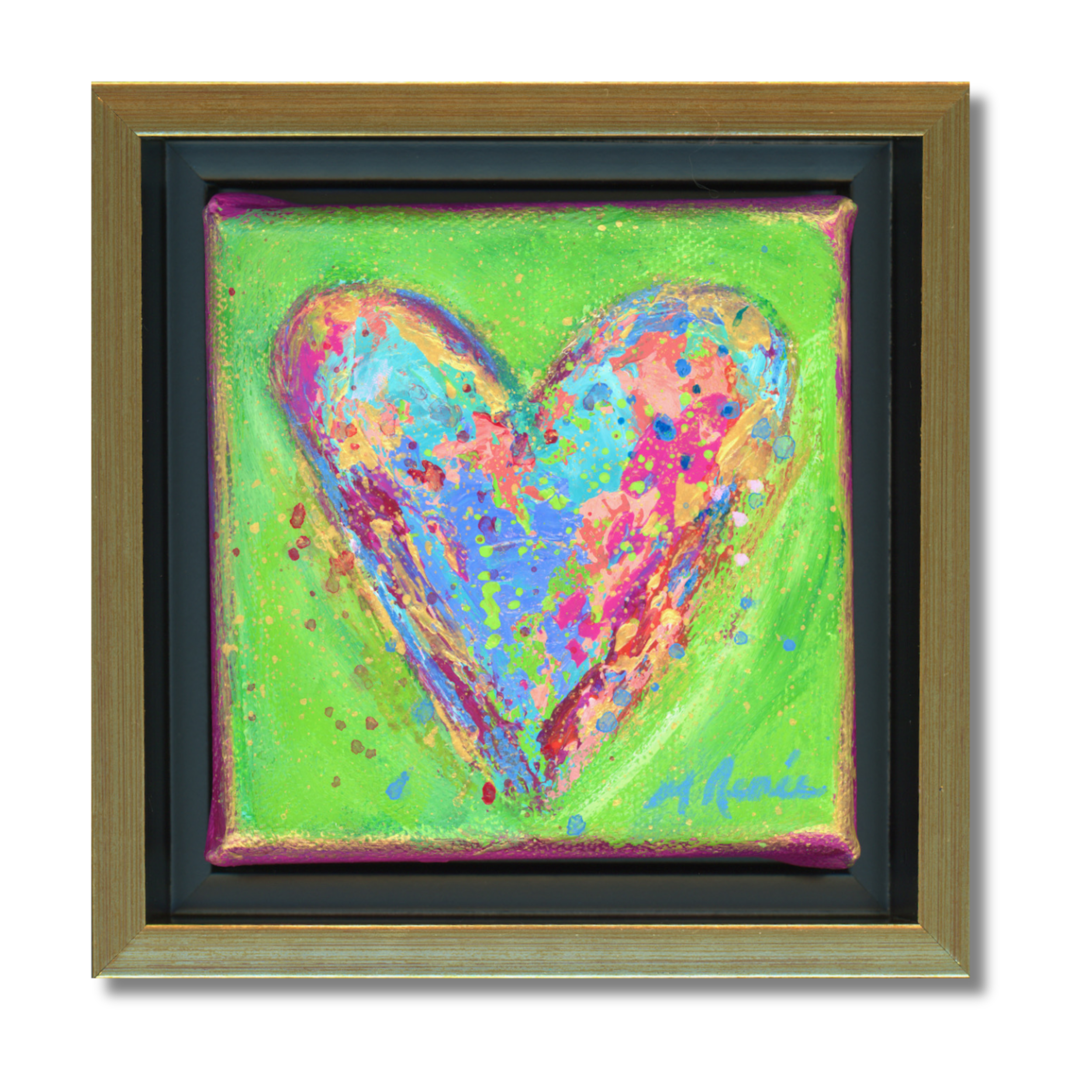 Love You Most! – Chartreuse Heart