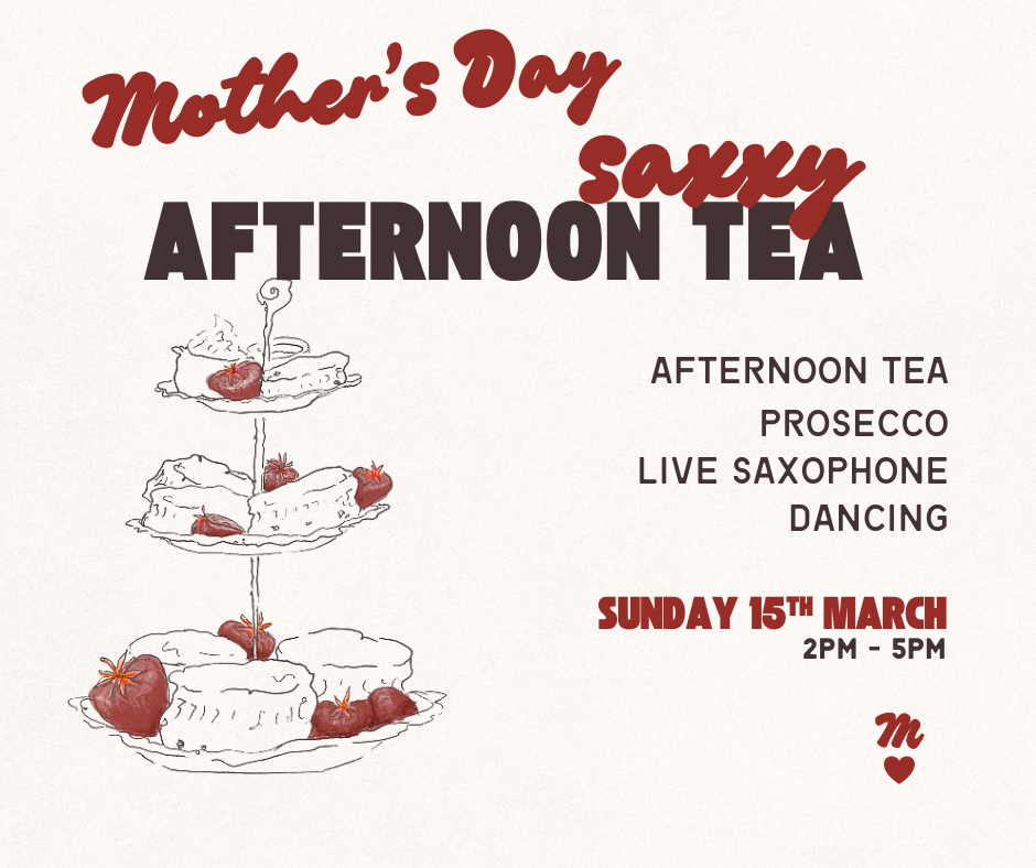 Saxxy Afternoon Tea - Mother’s Day