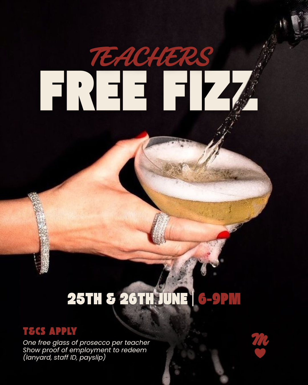 Teachers get free Fizz
