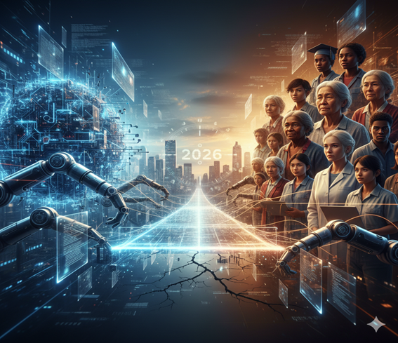 Le Trilemme de 2026 : IA, démographie et réinvention systémique du travail