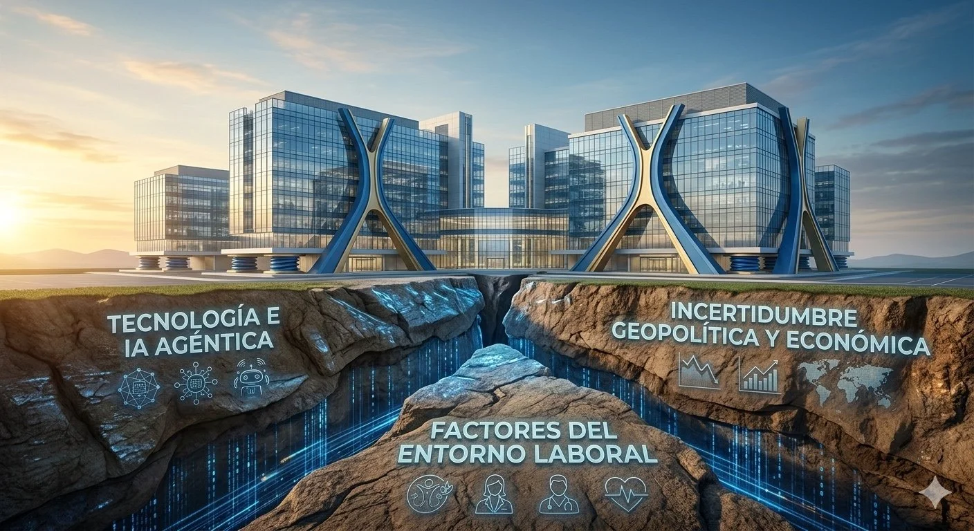 El Estado de las Organizaciones Sanitarias 2026. Navegando el Choque de las Placas Tectónicas: Una Perspectiva de SICs