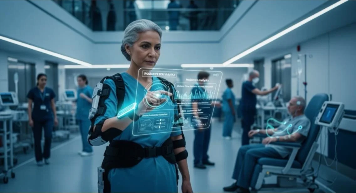 Demographic Aging, Labor Informality, and the Role of Artificial Intelligence in Health Workforce Sustainability (2025–2030)