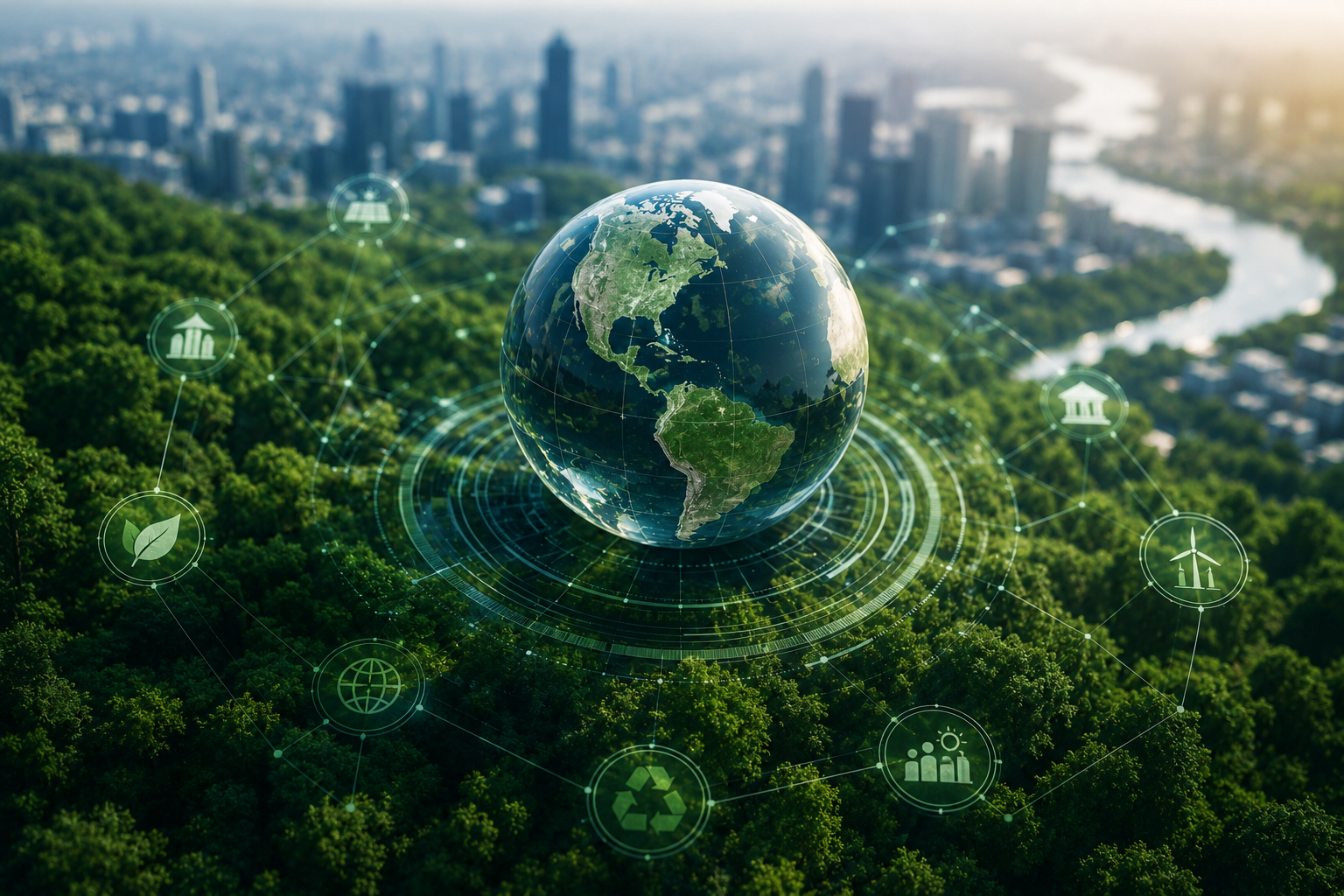 Croître sans Détruire :Un modèle de croissance à l'ère du Capital Climatique