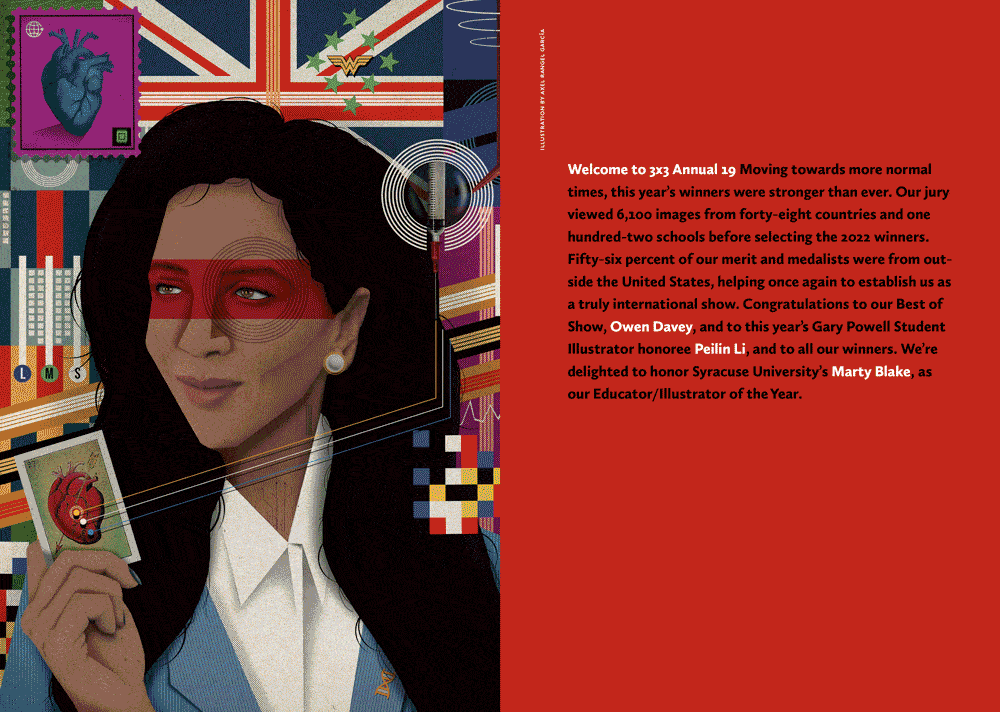 Spreads from Annual No.20