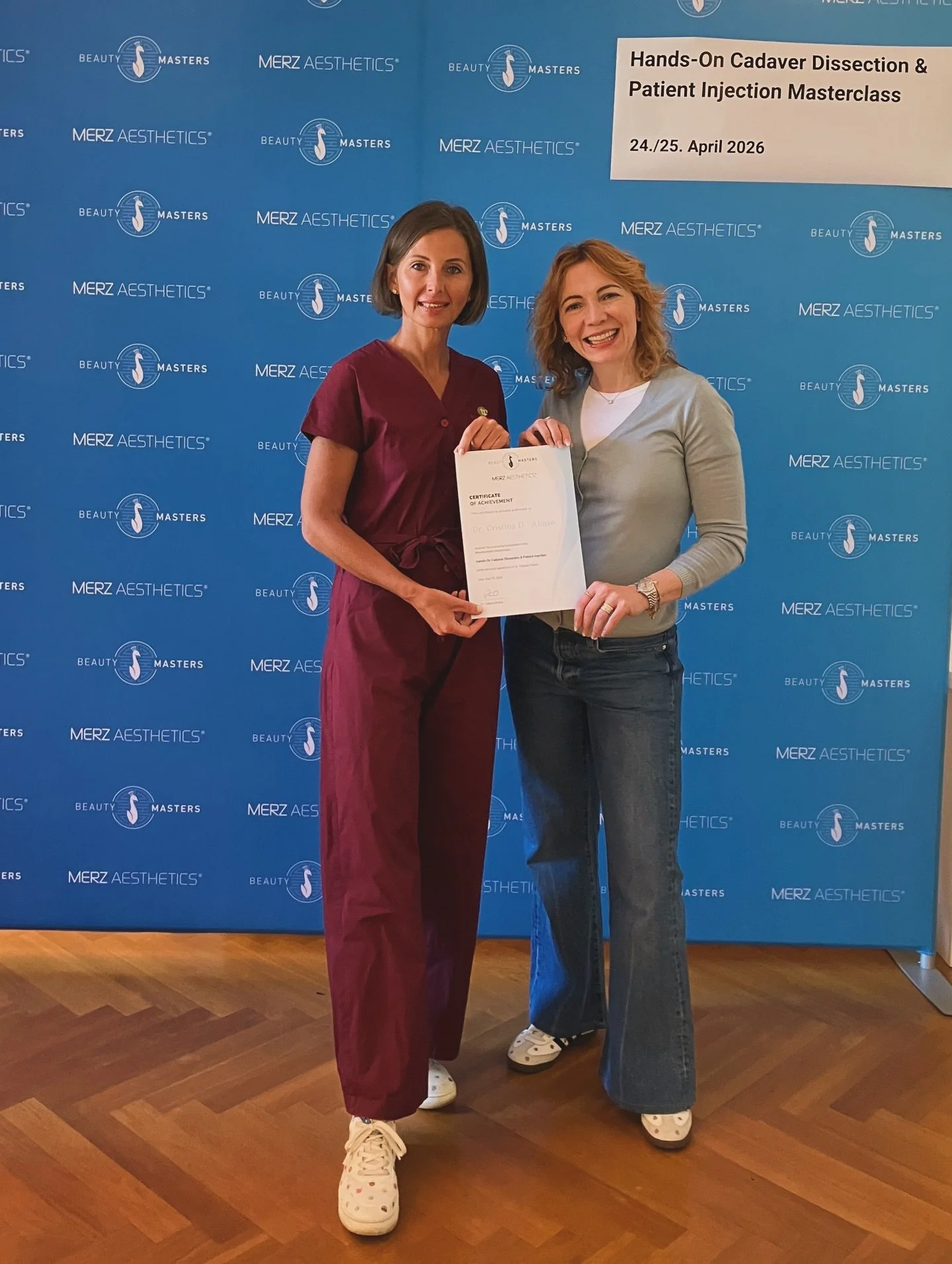 Beautymasters Masterclass &ldquo;Hands-On Cadaver Dissection and Patient Injection&rdquo; under personal supervision of the one and only @dr.tatjana.pavicic 🙏🏻💫

Two inspiring days of improving anatomy, assessment, selection of tools&amp;technique