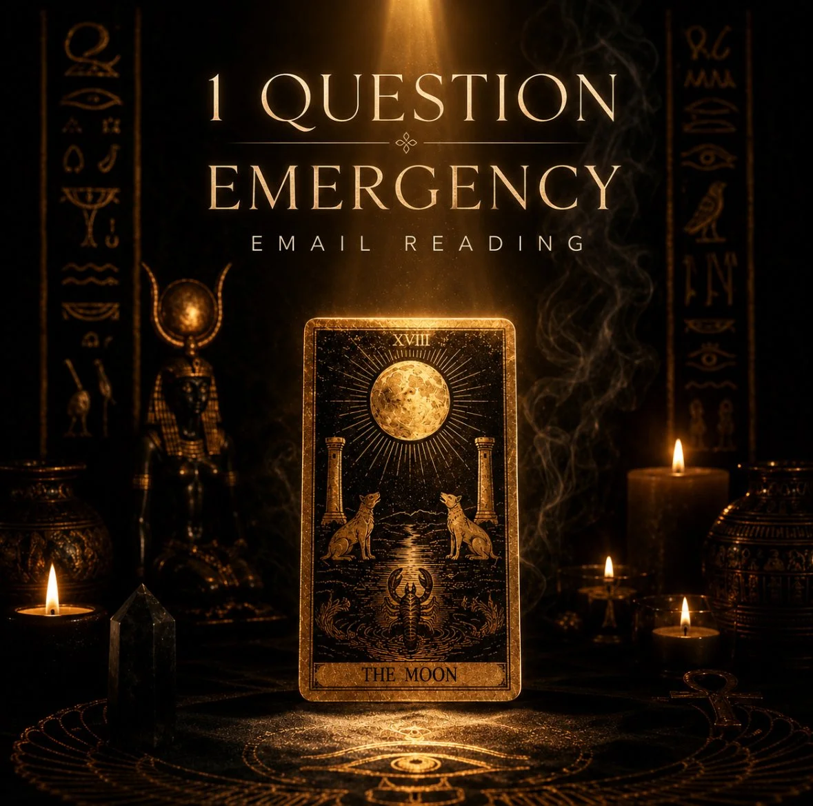 1 Question  Emergency Emailed Reading (3-24 Hrs Turnaround)