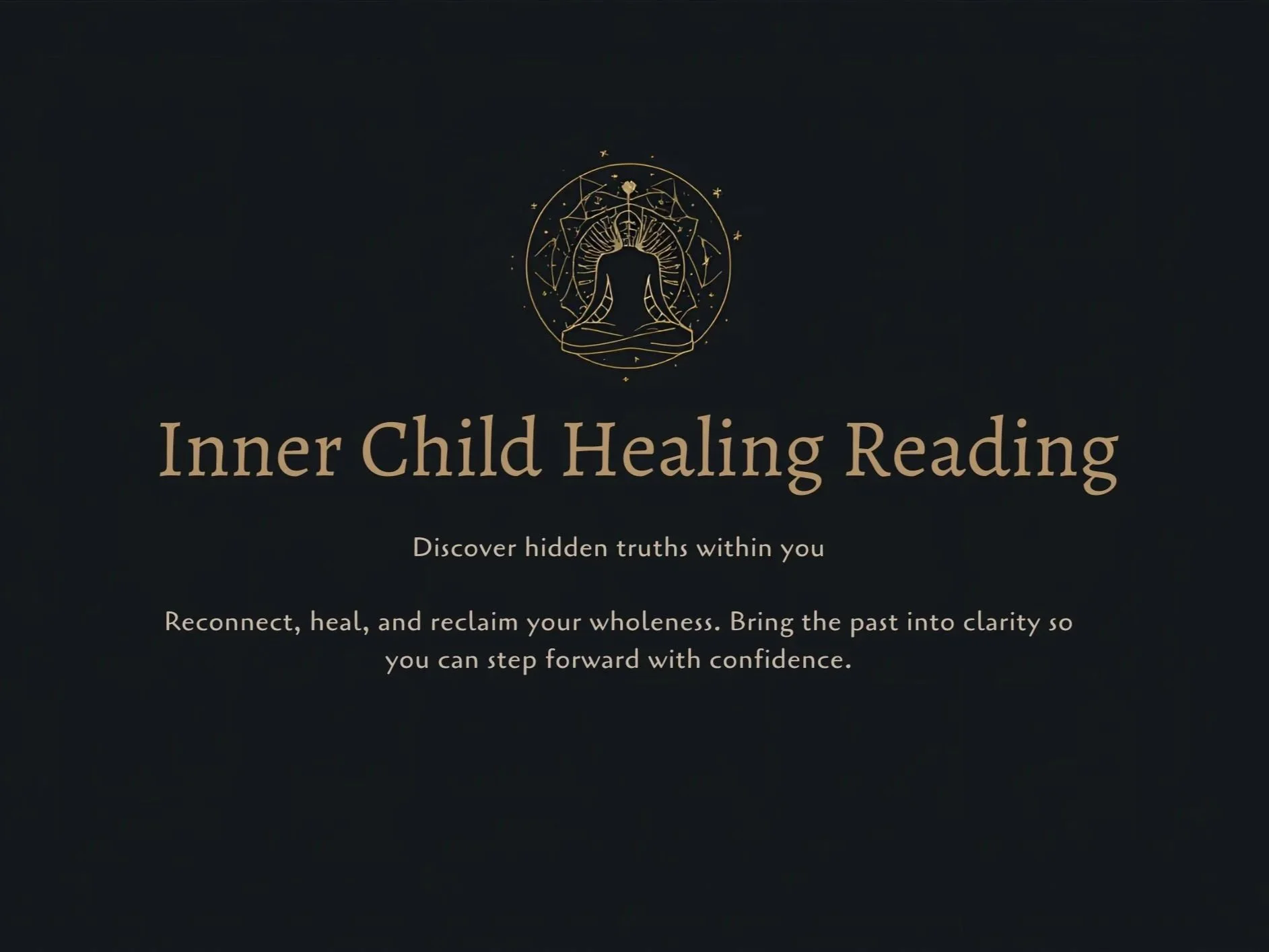 Inner Child Healing Reading (30-60 Hrs Turnaround)