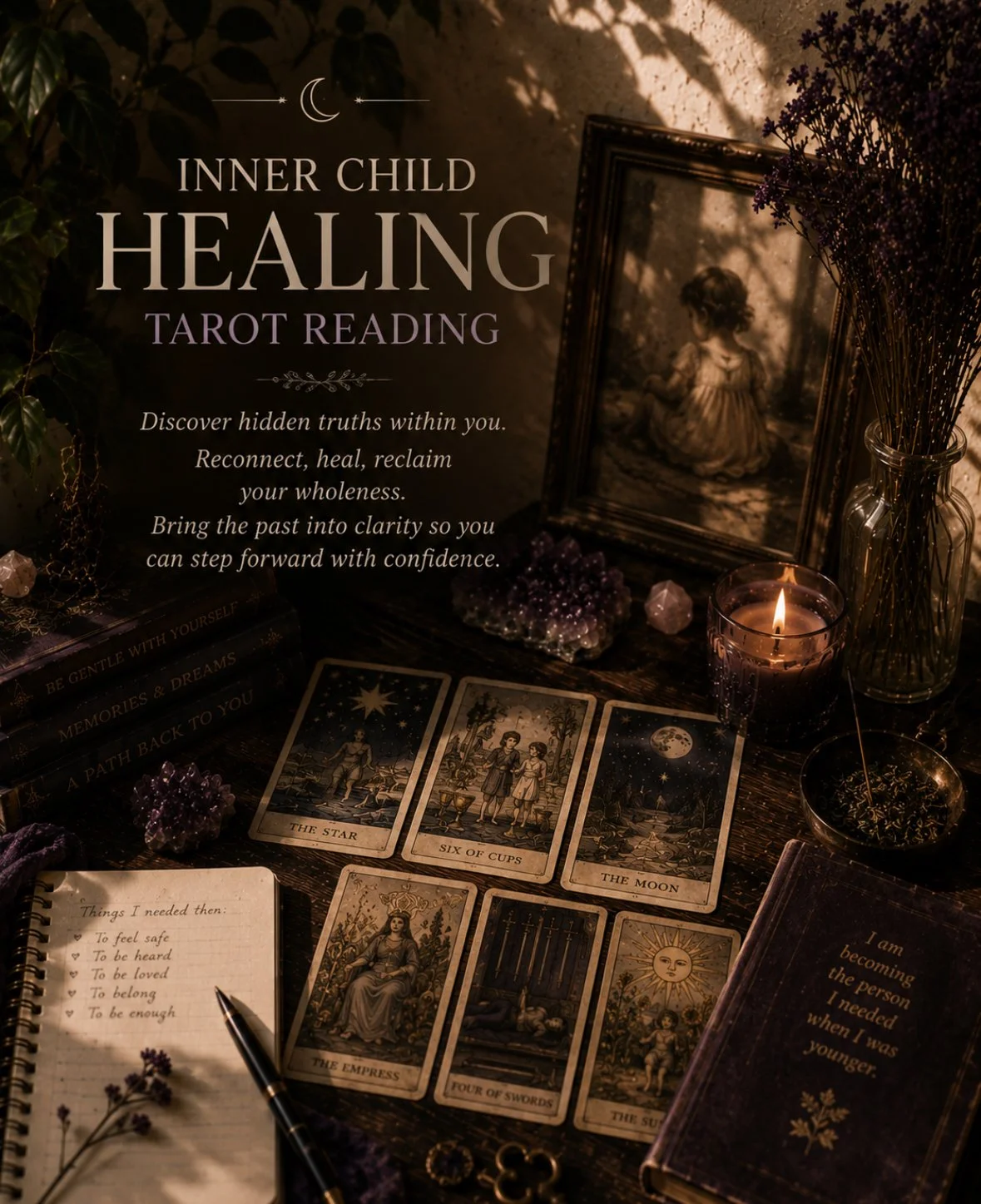 Inner Child Healing Reading (30-60 Hrs Turnaround)