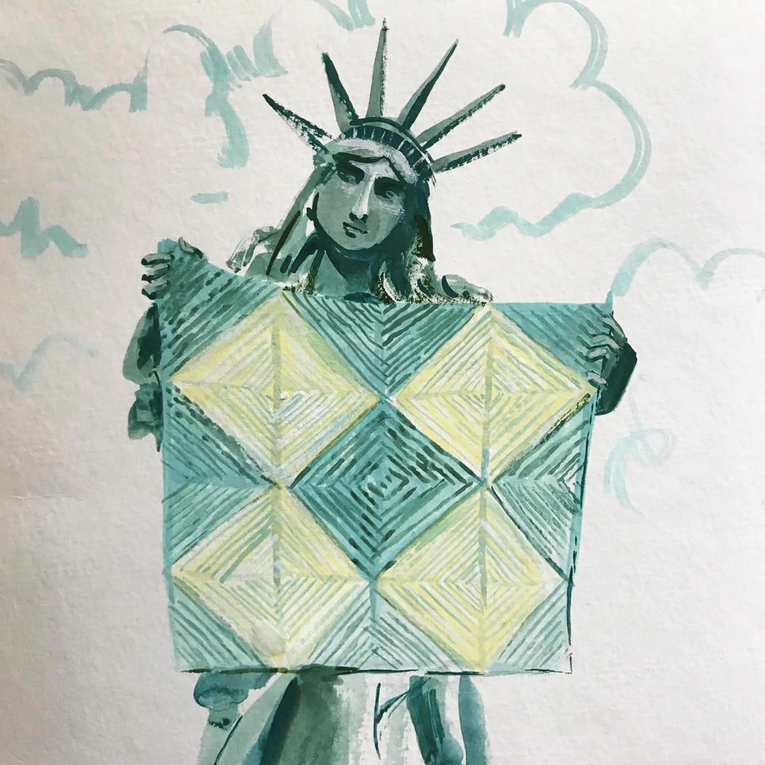 How do we want our neighbors to feel?

At Welcome Blanket, we use our hands, our hearts, and our histories to welcome our newest neighbors. We share stories important to our families about immigration and migration with words of welcome. 

When a new