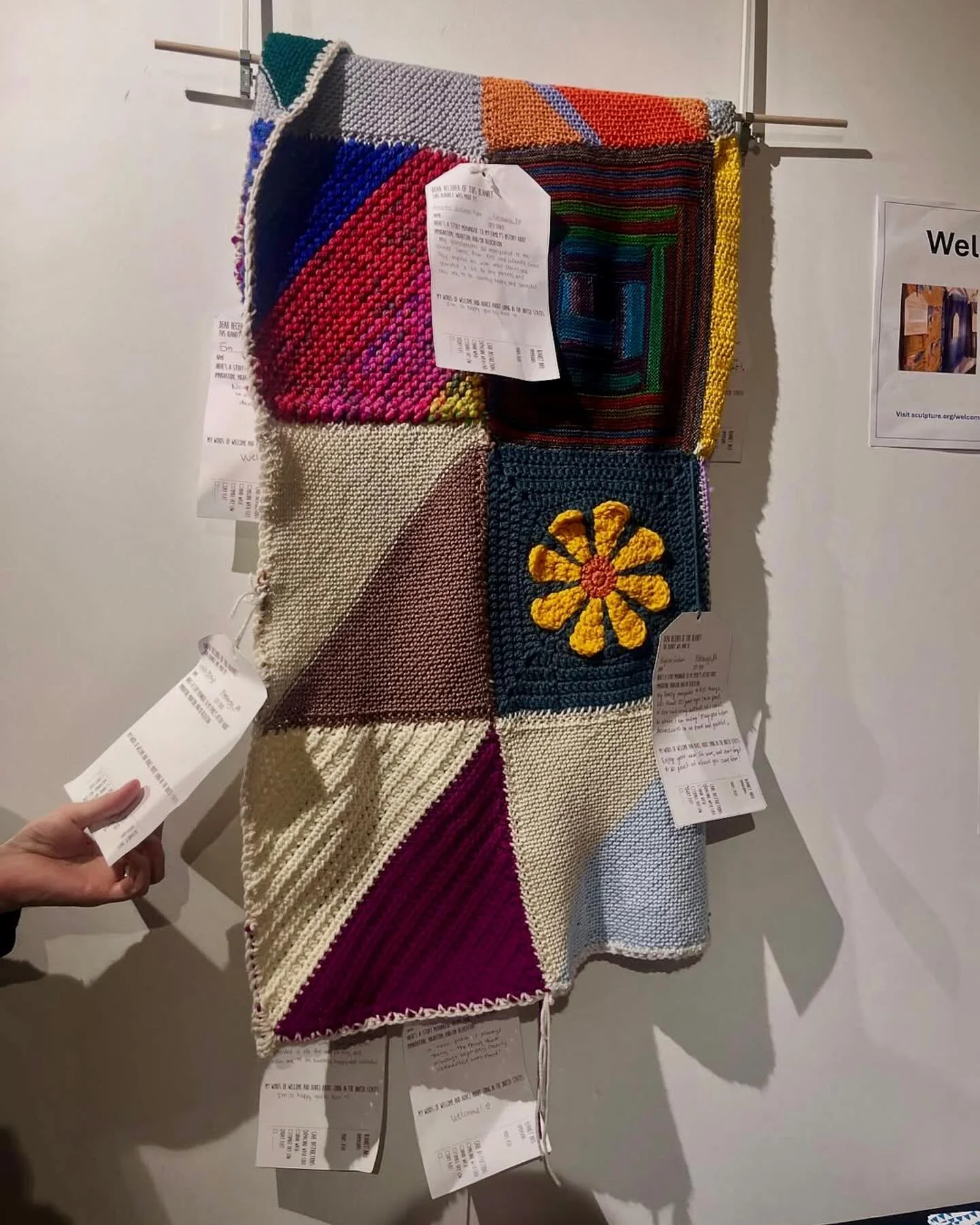 Many hands. Many stories. I LOVE all these notes. 

There is something so special about group blankets&mdash; so many hands coming together to create together. 

Thank you @elderfloweryarncrafts for sharing!!!!

#Repost @elderfloweryarncrafts
・・・
Las