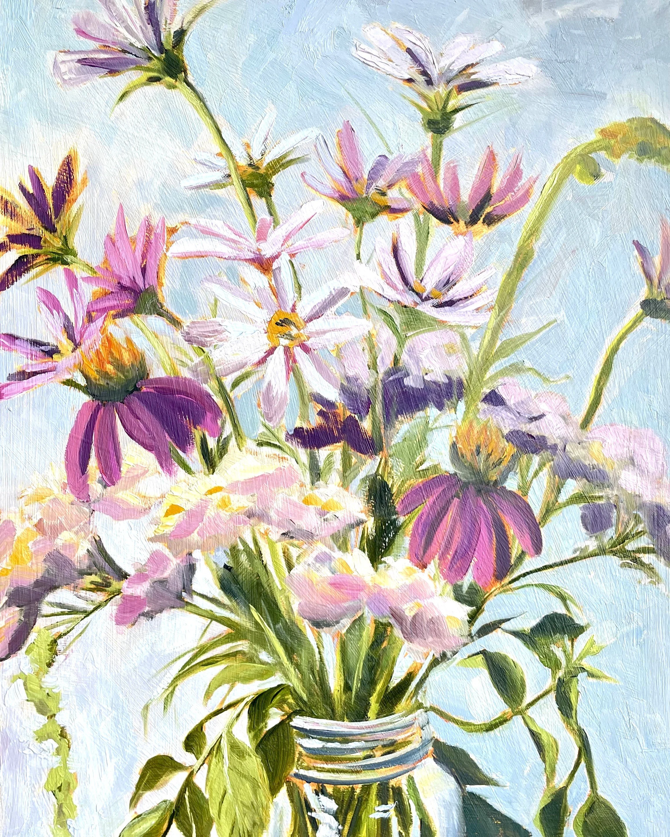 Angie's Flowers Print