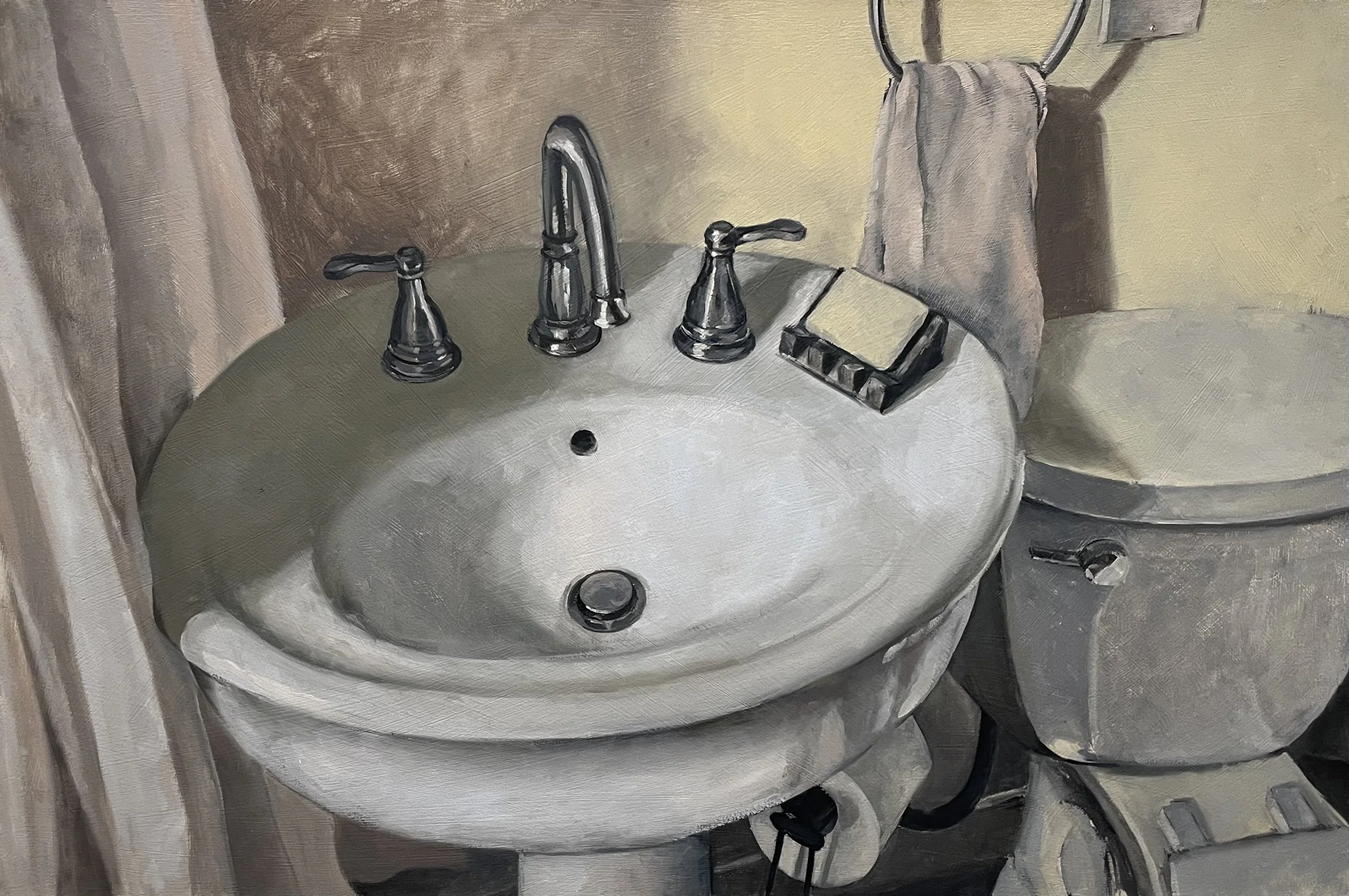 Another Moment,
Oil on Canvas,
24 x 36 in.