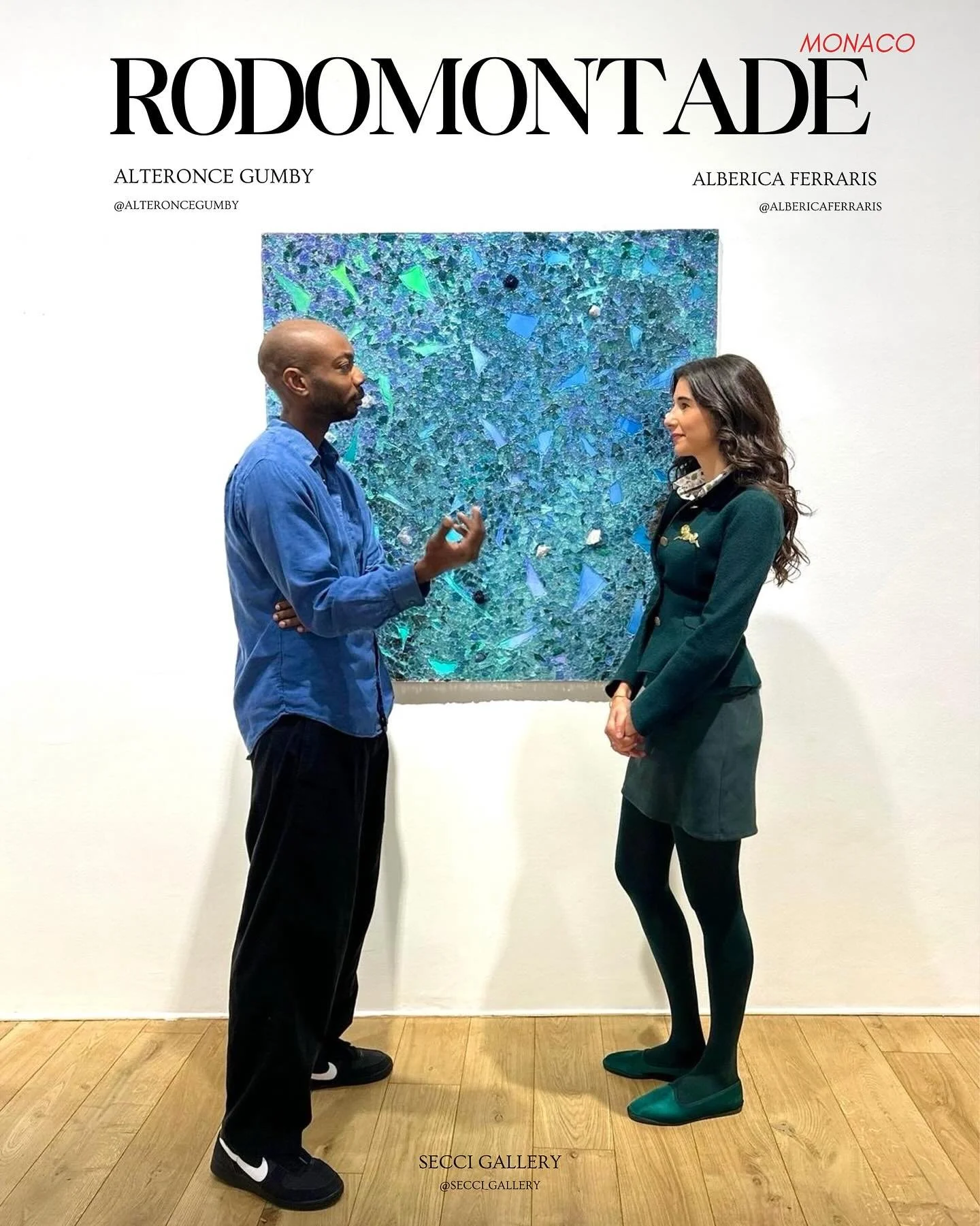 𝗜𝗻 𝗰𝗼𝗻𝘃𝗲𝗿𝘀𝗮𝘁𝗶𝗼𝗻 𝘄𝗶𝘁𝗵 𝗔𝗹𝘁𝗲𝗿𝗼𝗻𝗰𝗲 𝗚𝘂𝗺𝗯𝘆 

Swipe through to explore moments from our exclusive interview with Alteronce Gumby, the artist featured alongside Lucio Fontana in &ldquo;𝘈 𝘔𝘢𝘵𝘦𝘳𝘪𝘢𝘭 𝘋𝘢𝘯𝘤𝘦,&rdquo; cu