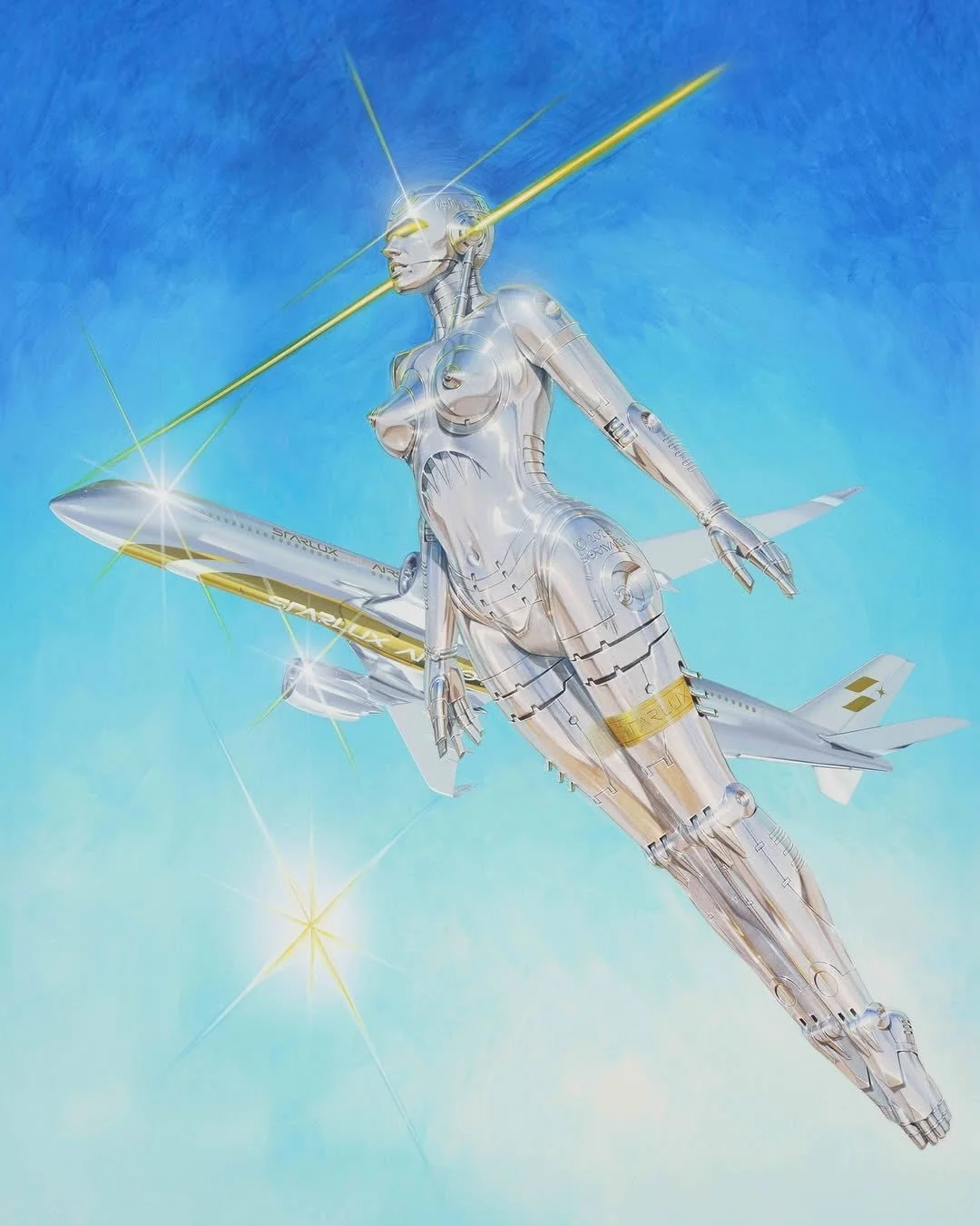 𝗖𝗵𝗿𝗼𝗺𝗲 𝗗𝗿𝗲𝗮𝗺𝘀 𝗮𝘁 𝟯𝟱,𝟬𝟬𝟬 𝗙𝗲𝗲𝘁: 𝗦𝗧𝗔𝗥𝗟𝗨𝗫 𝗧𝘂𝗿𝗻𝘀 𝗔𝘃𝗶𝗮𝘁𝗶𝗼𝗻 𝗶𝗻𝘁𝗼 𝗔𝗿𝘁

Taiwan&rsquo;s luxury carrier @starluxairlines is turning aircraft design into contemporary art through a collaboration with Japanese ill