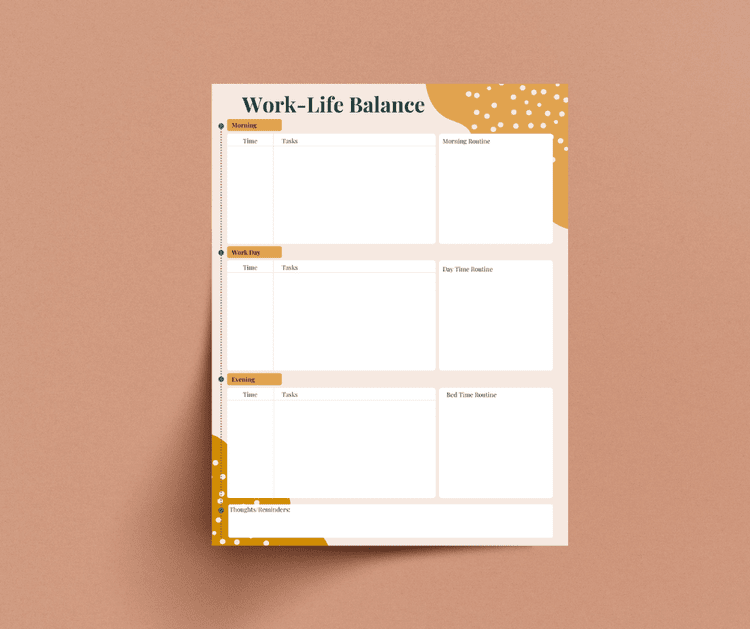 Free Printable Planners for Balance and Productivity — HP Psychotherapy