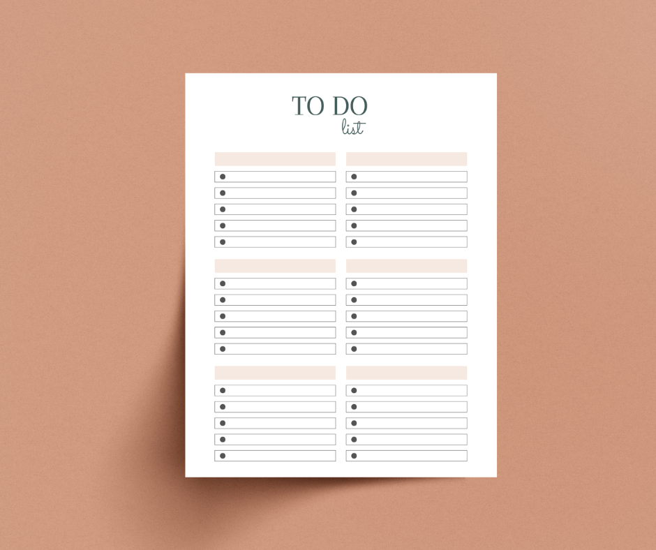 Free Printable Planners for Balance and Productivity — HP Psychotherapy