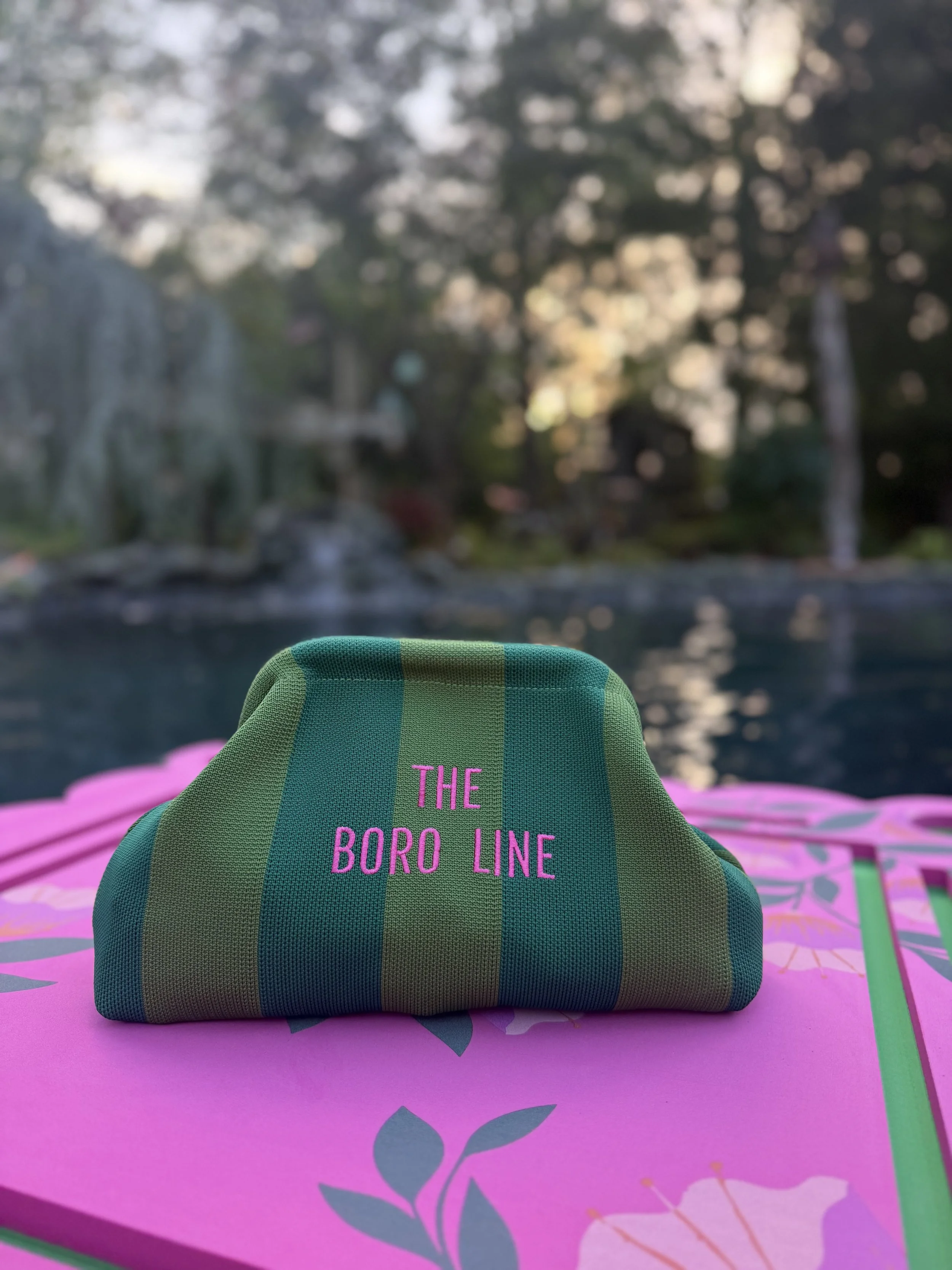 The Boro Line Mahjong Bag — Pre-Order
