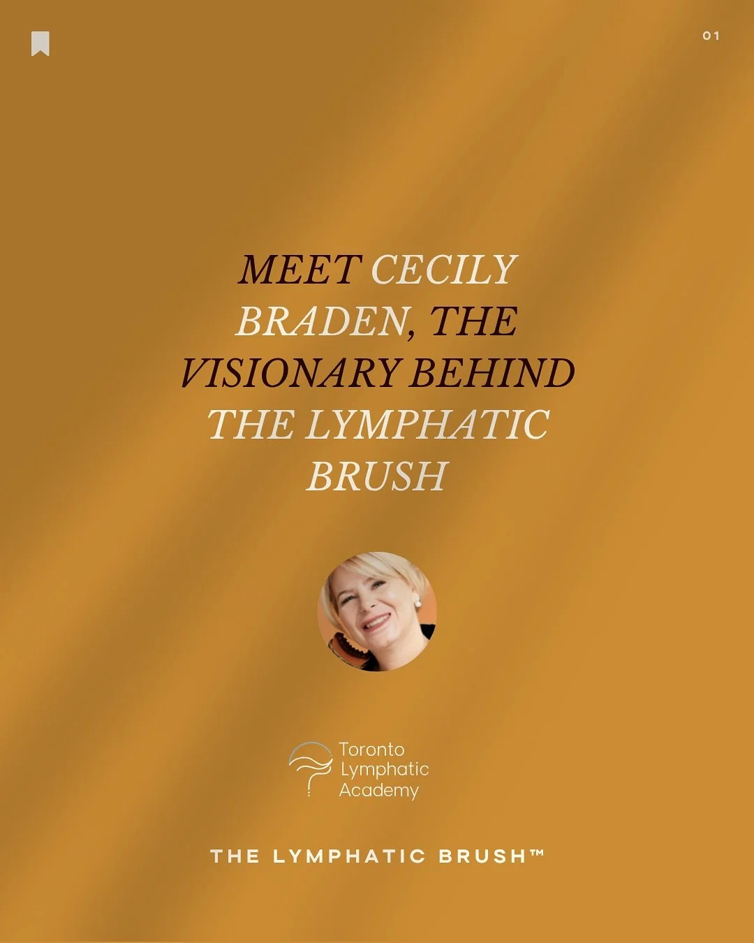 Meet Cecily Braden, the visionary behind The Lymphatic Brush.

With 30 years in global spa education, Cecily bridges esthetics and anatomy through the language of lymph and flow.

Her patented brush design honours Dr. Vodder&rsquo;s principles while 