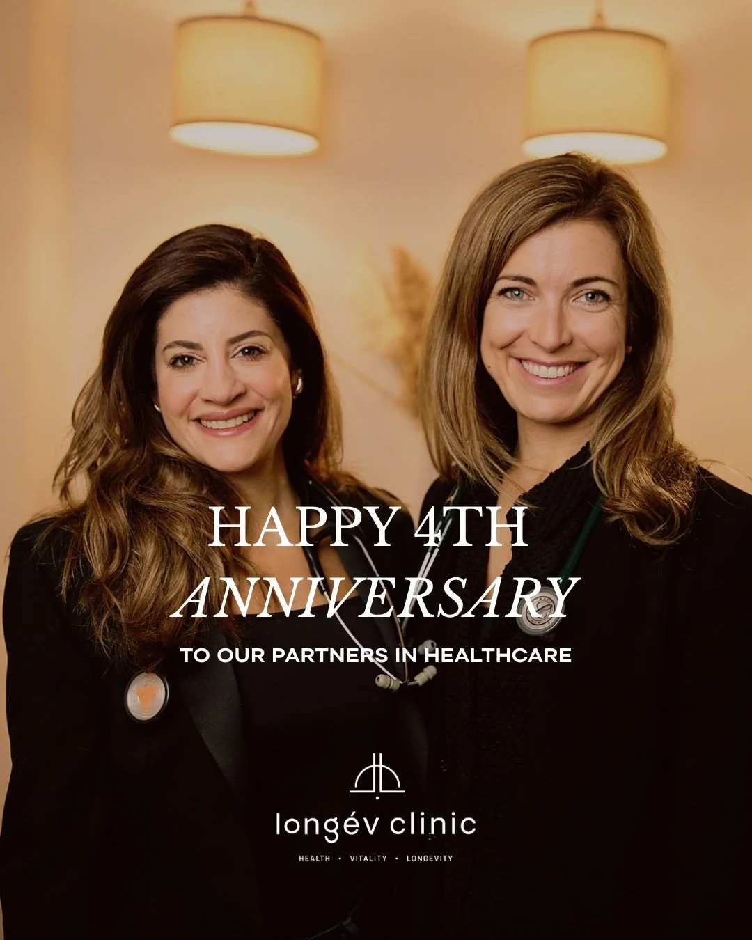 Four years ago, Dr. Kate and Dr. Nadine opened the doors to @longev.clinic with a vision of creating a space where collaborative, patient-centred care could truly thrive.

Today, that vision continues to impact countless lives, and we&rsquo;re incred
