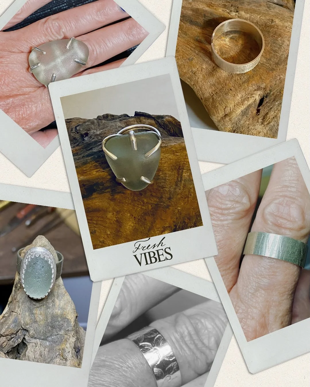 ✨ A fresh batch of handcrafted rings is ready &mdash; each one made with love and intention 🌙💍
Take a peek and find the one that speaks to you. ✨