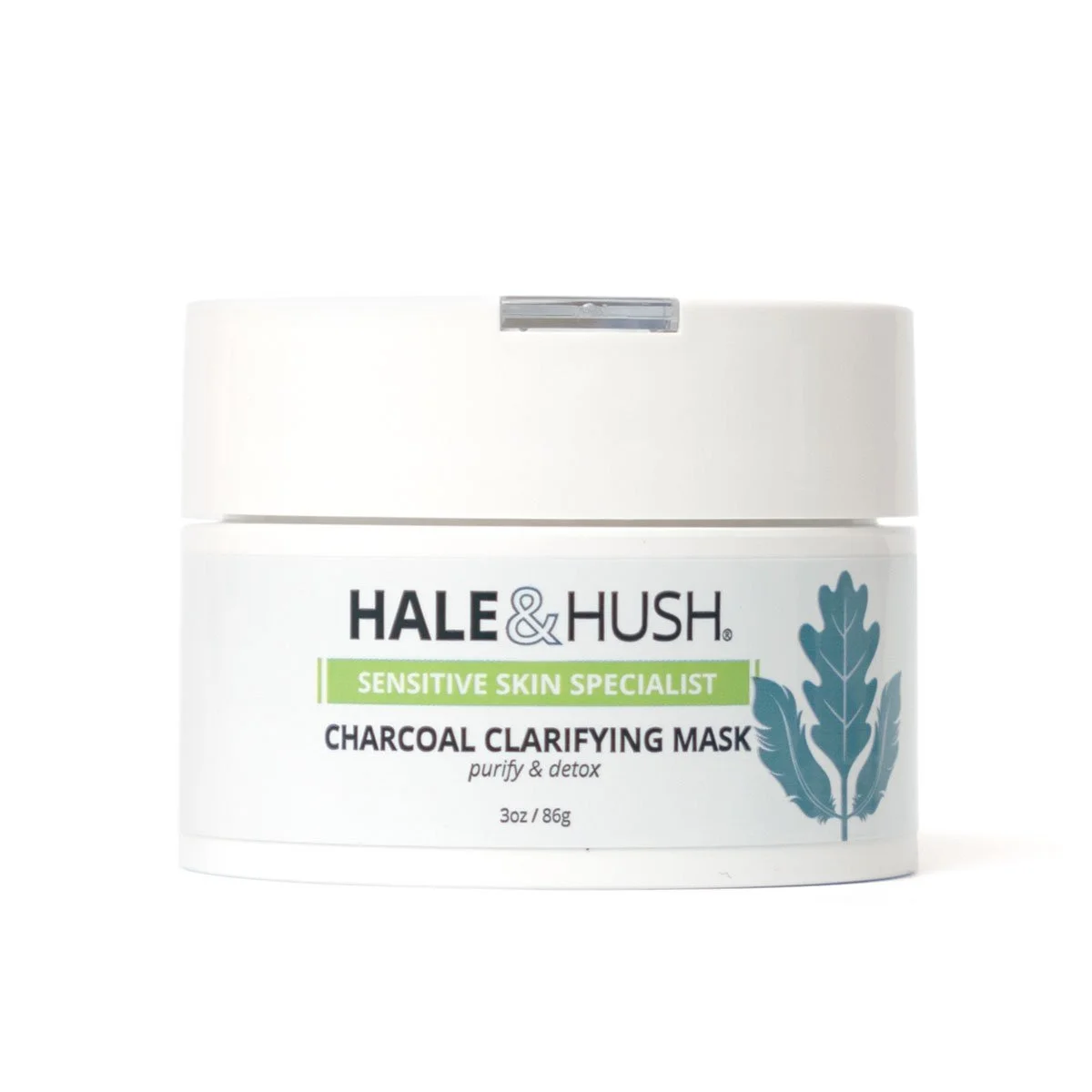 Hale & Hush Charcoal Clarifying Mask 3oz.