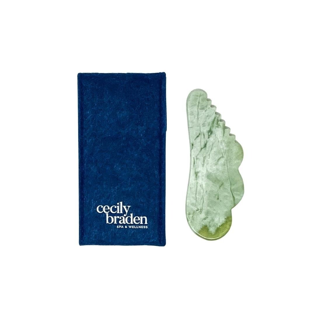 Gua Sha Facial Fusion Stone by CJB: Jade Gemstone