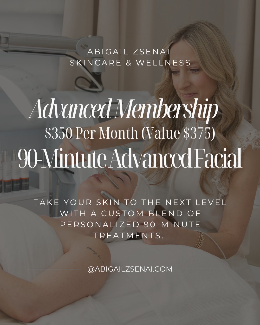 Monthly Membership | Advanced Facial | 90-Minute