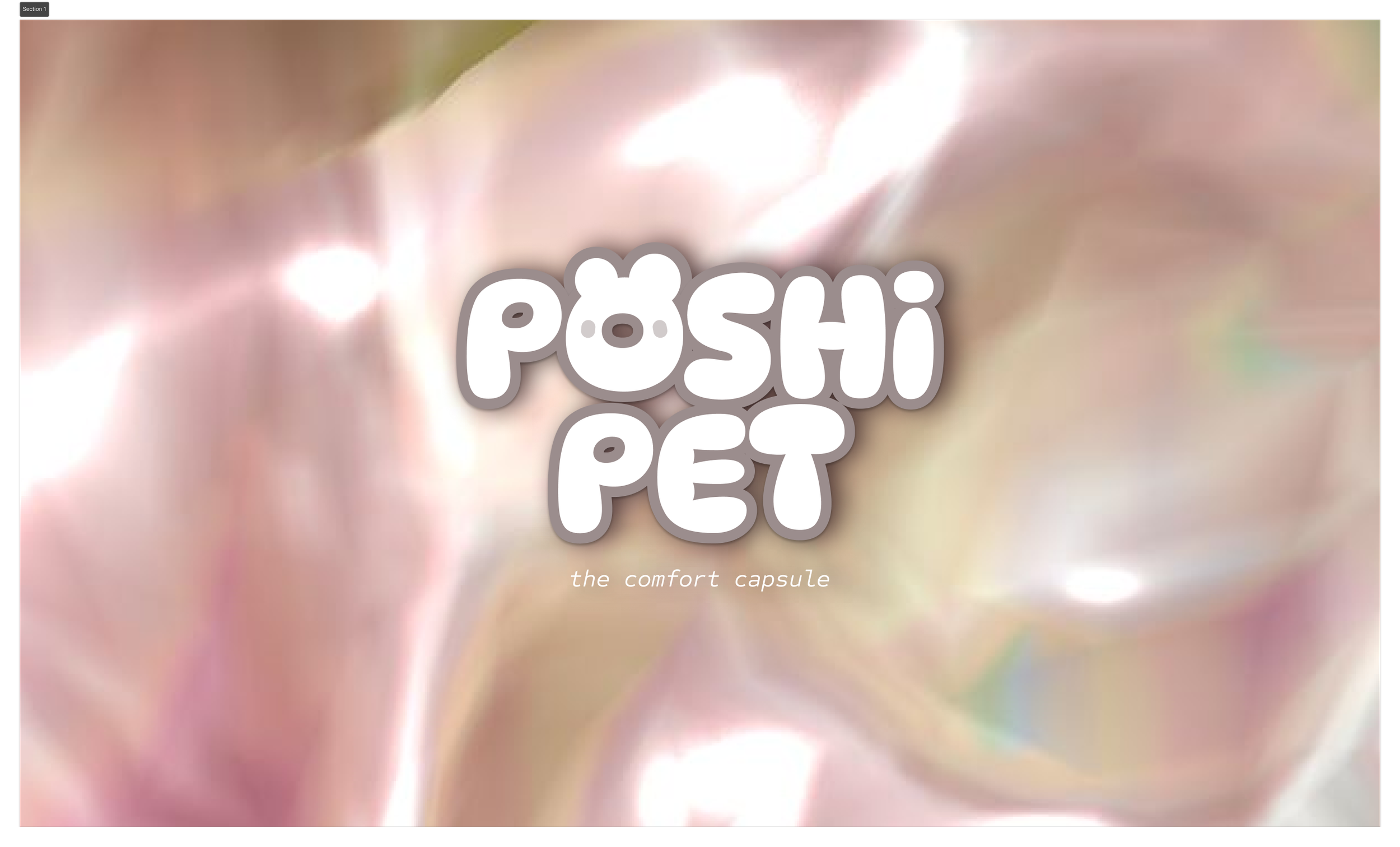 Poshi Pet (UX/UI)