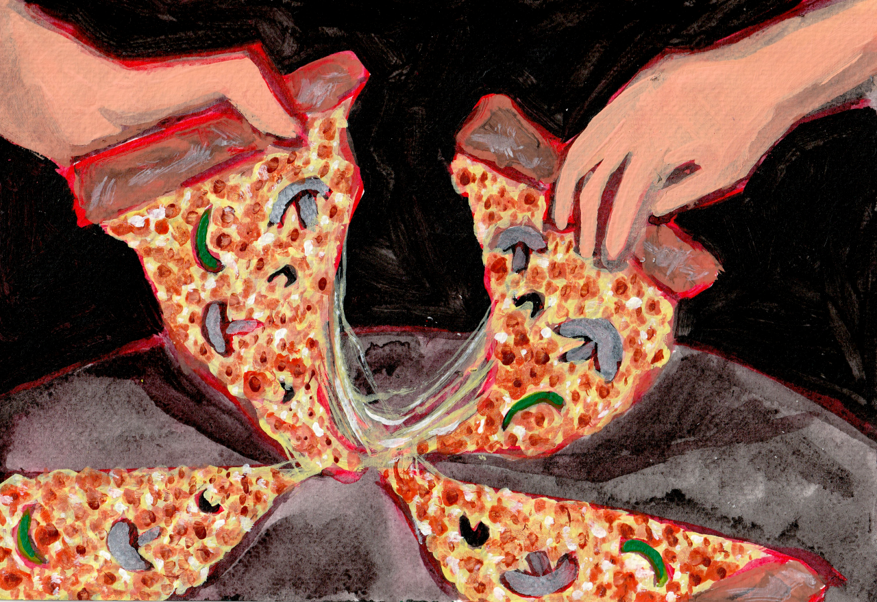 "Just Getting Pizza"